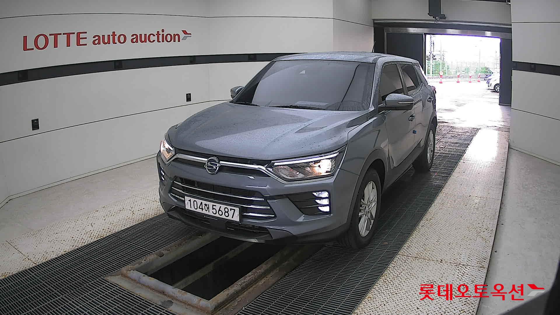 SsangYong Korando 2021 Platinum Gray из Кореи