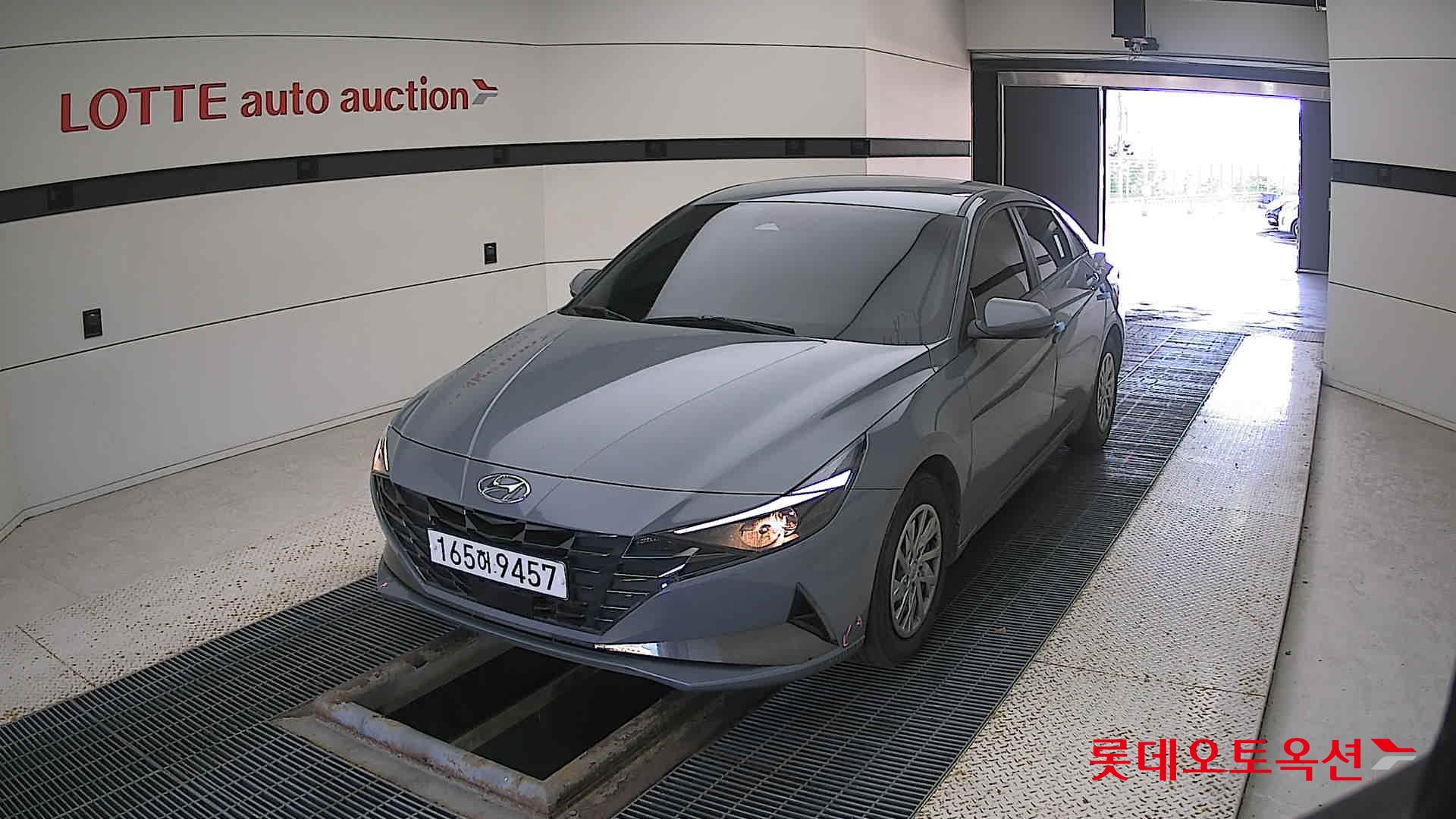 Hyundai Avante 2022 Electric Gray из Кореи