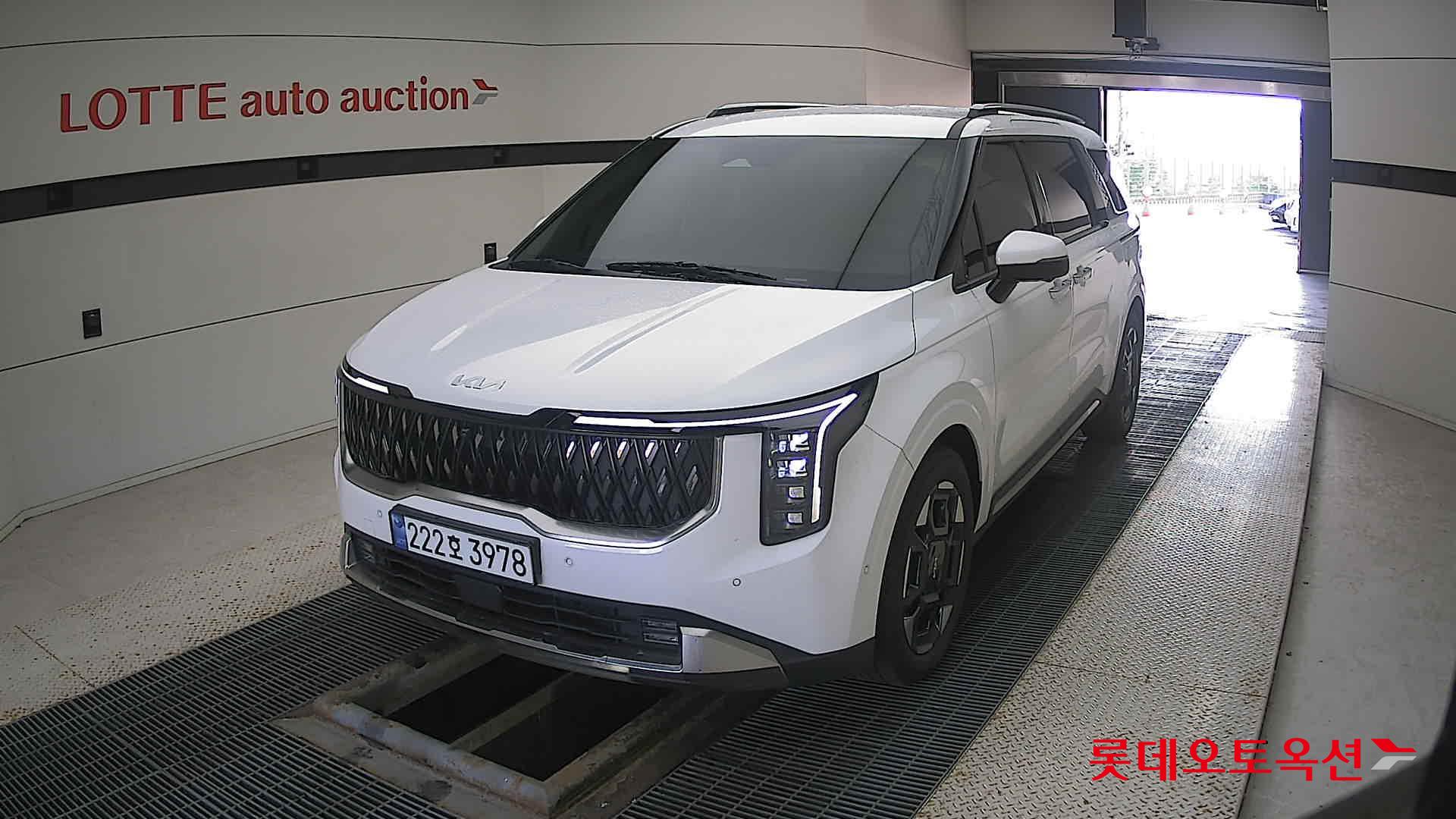 Kia Carnival 2025 Snow White Pearl из Кореи