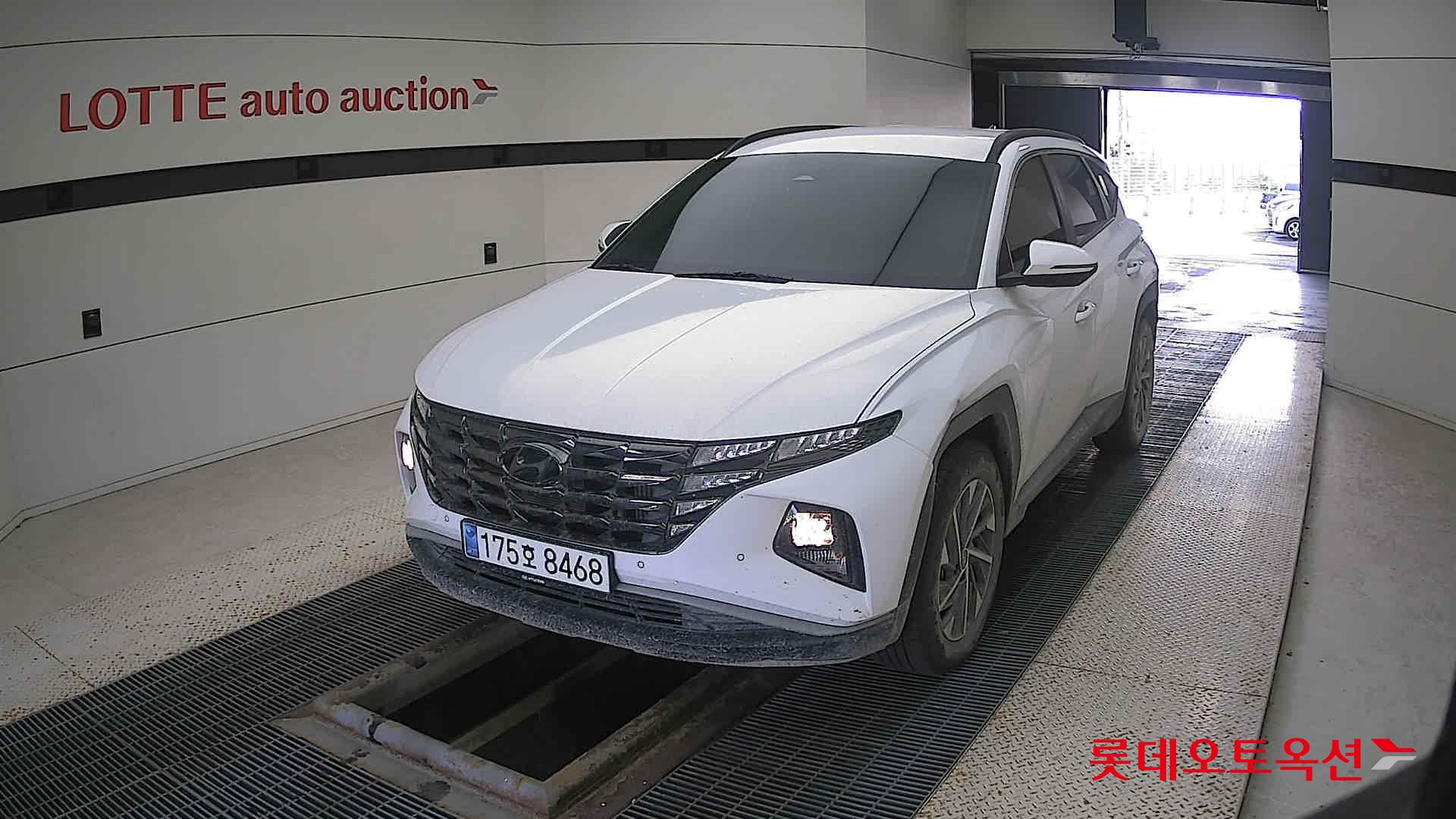 Hyundai Tucson 2023 Creamy White Pearl из Кореи