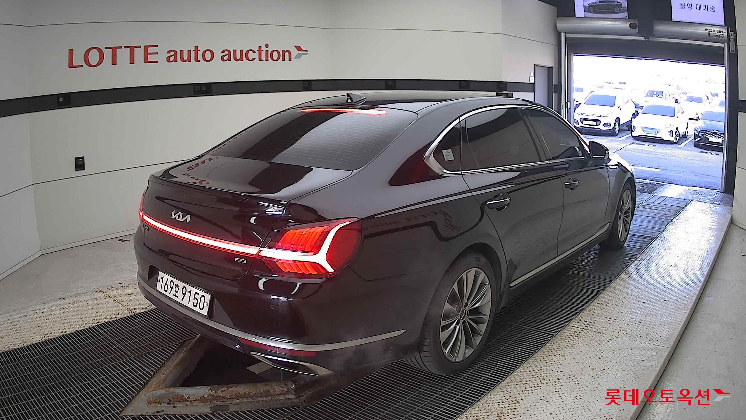 Kia K9 2022 Aurora Black Pearl из Кореи, фото 4