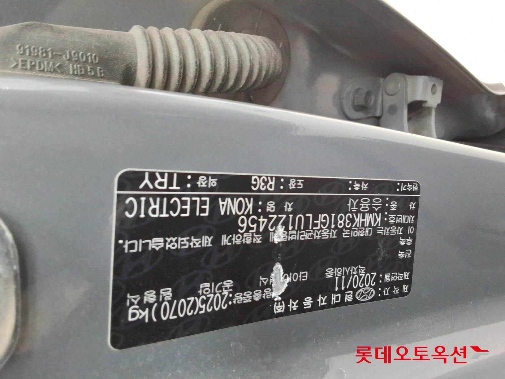 Hyundai KONA Electric id 3471624 из Кореи 33