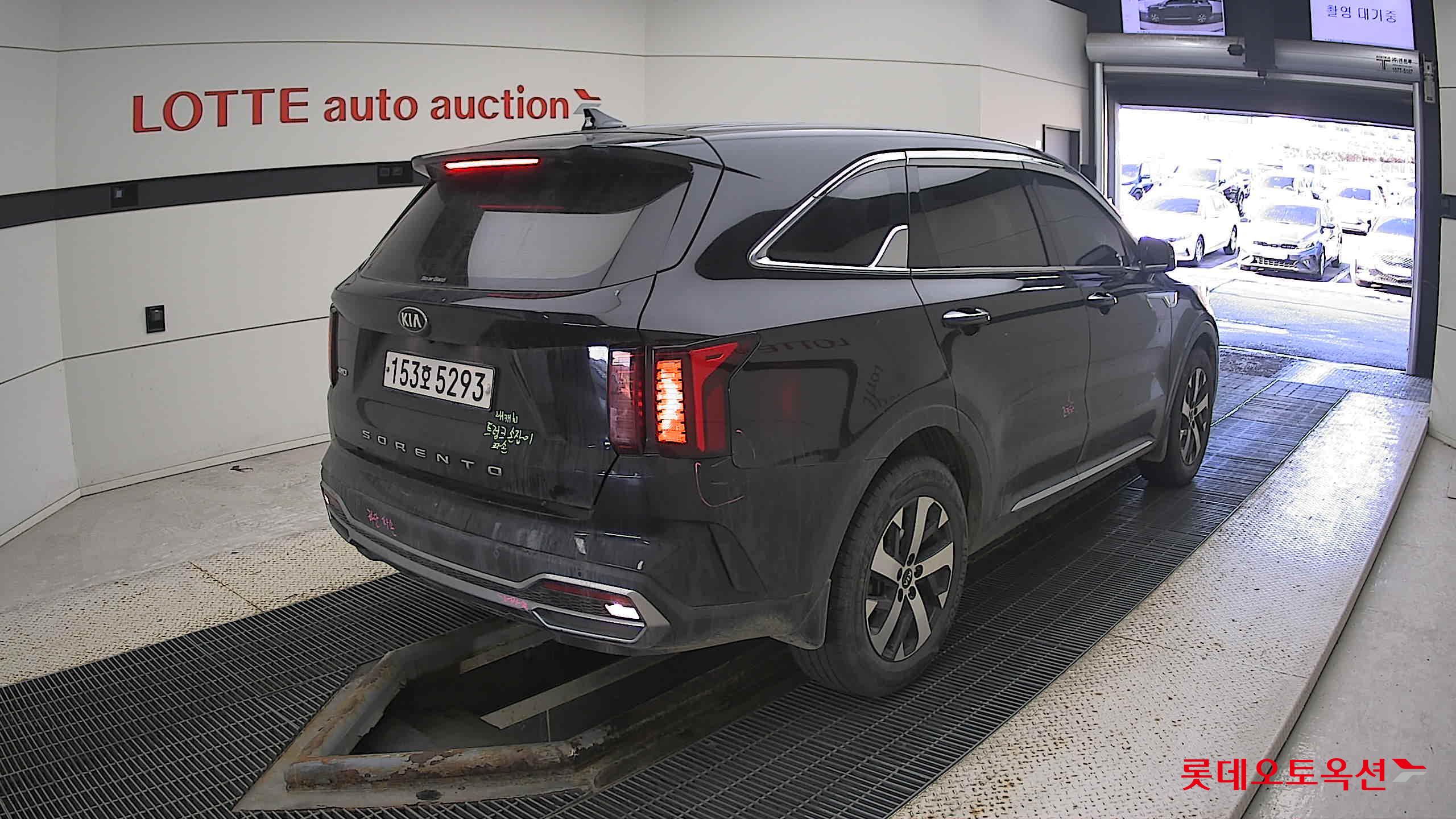 Kia Sorento 2021 Aurora Black Pearl из Кореи, фото 4