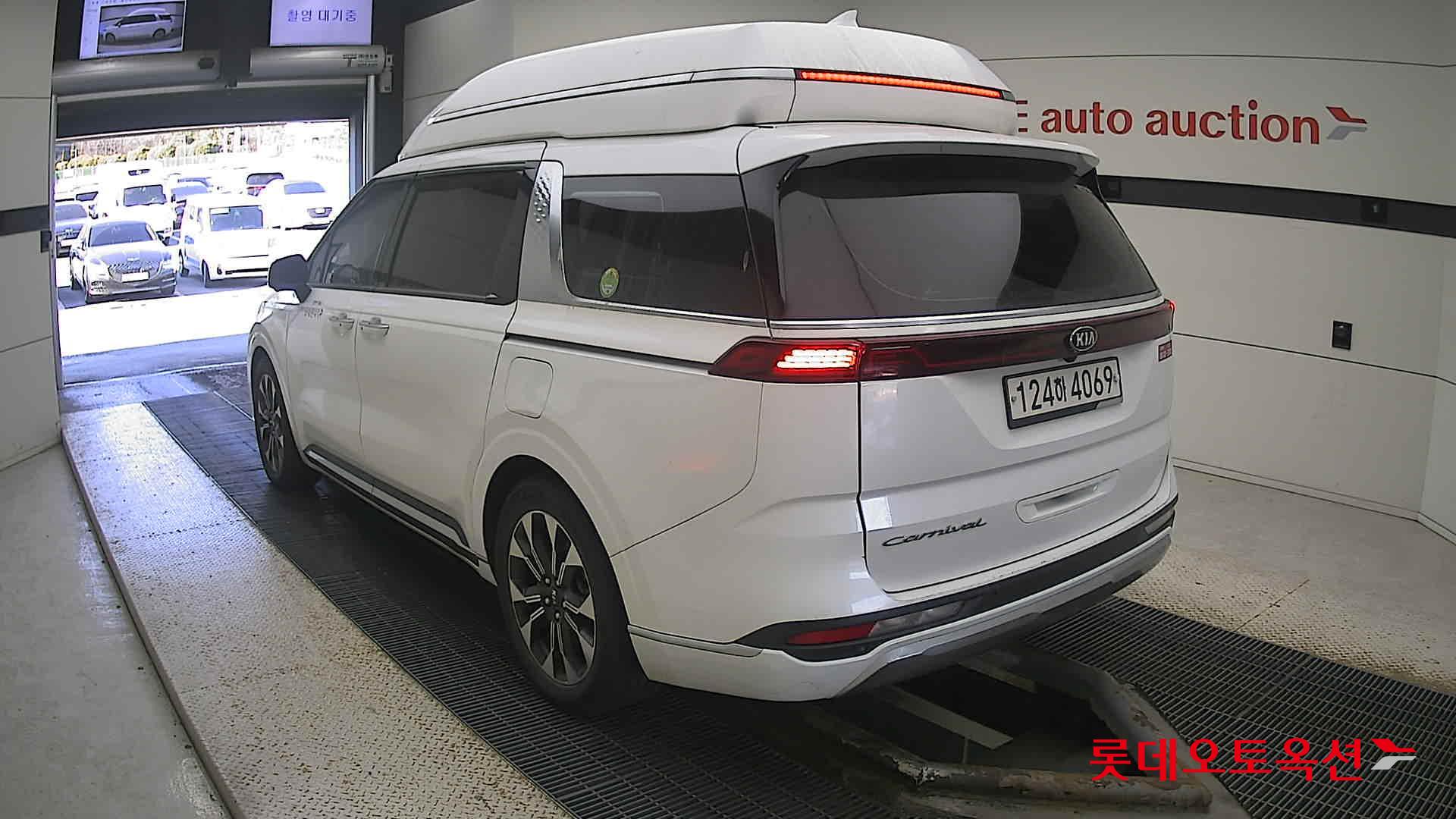 Kia Carnival Hairimujin 2021 Snow White Pearl (optional) из Кореи, фото 6