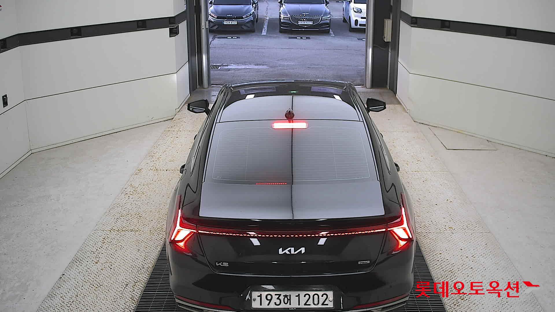 Kia K8 Hybrid 2022 Aurora Black Pearl из Кореи, фото 5