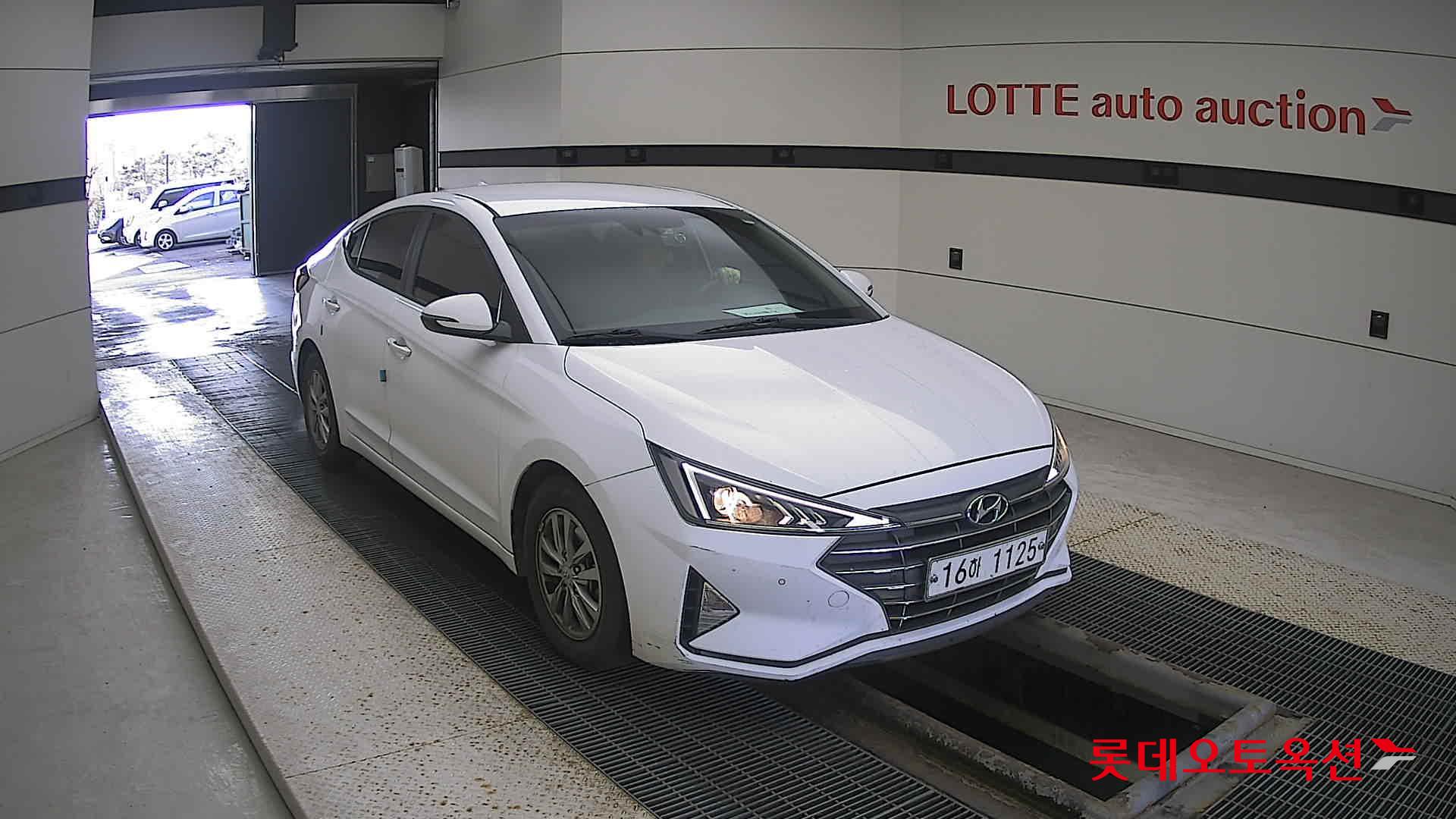 Hyundai Avante 2020 Polar White из Кореи, фото 2