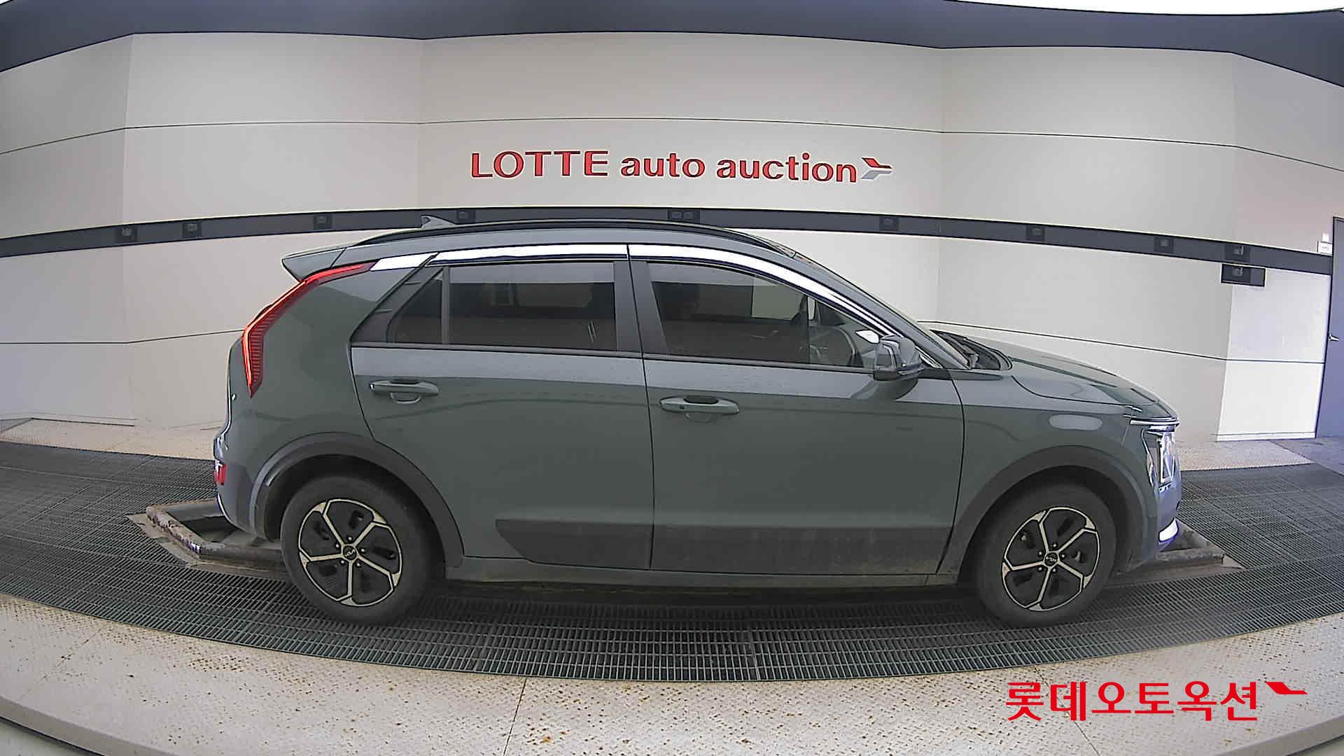 Kia Niro Hybrid 2024 Cityscape Green из Кореи, фото 3
