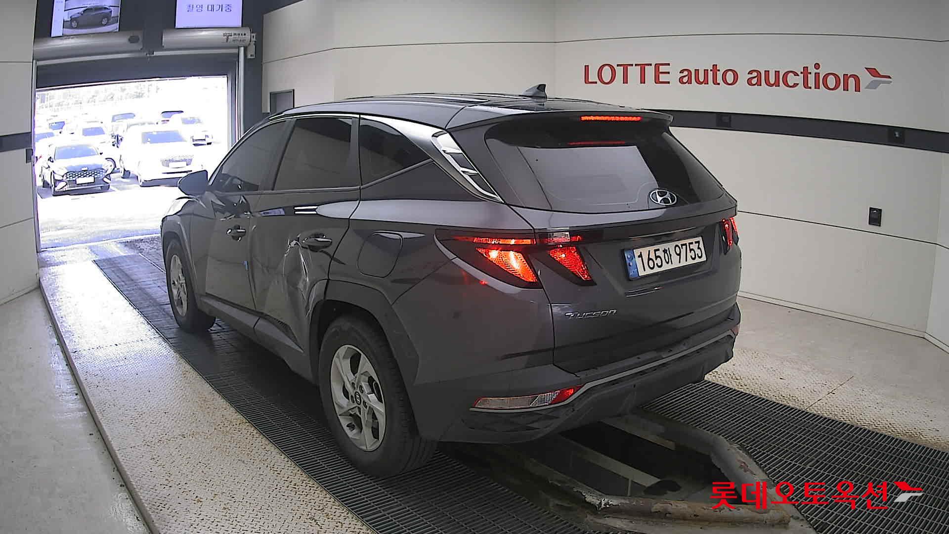 Hyundai Tucson 2022 Titanium Grey Metallic из Кореи, фото 6
