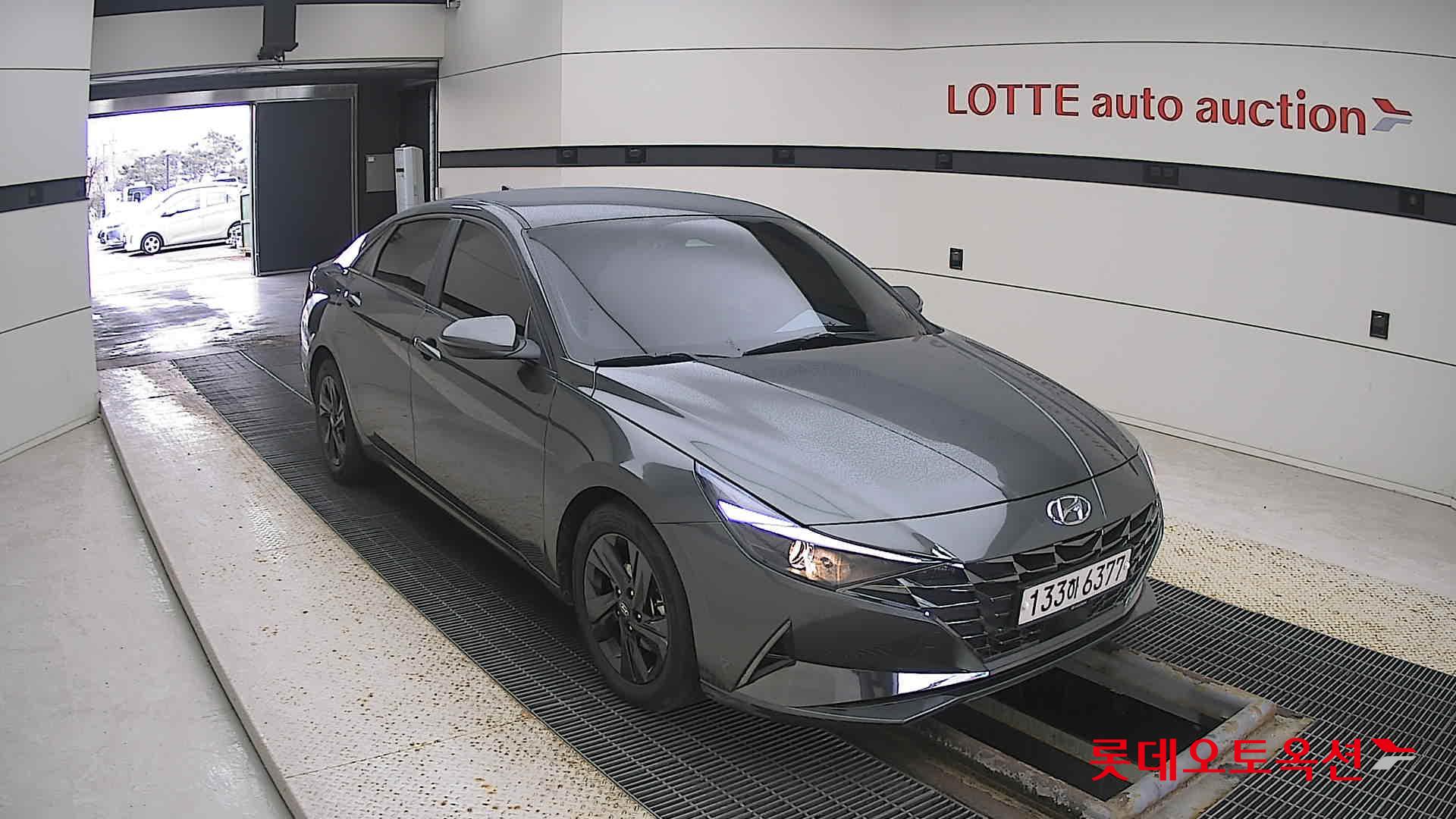 Hyundai Avante 2023 Amazon Grey Metallic из Кореи, фото 2