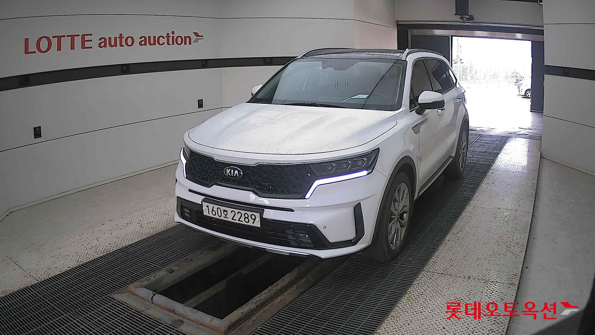 Kia Sorento 2021 Snow White Pearl (optional) из Кореи