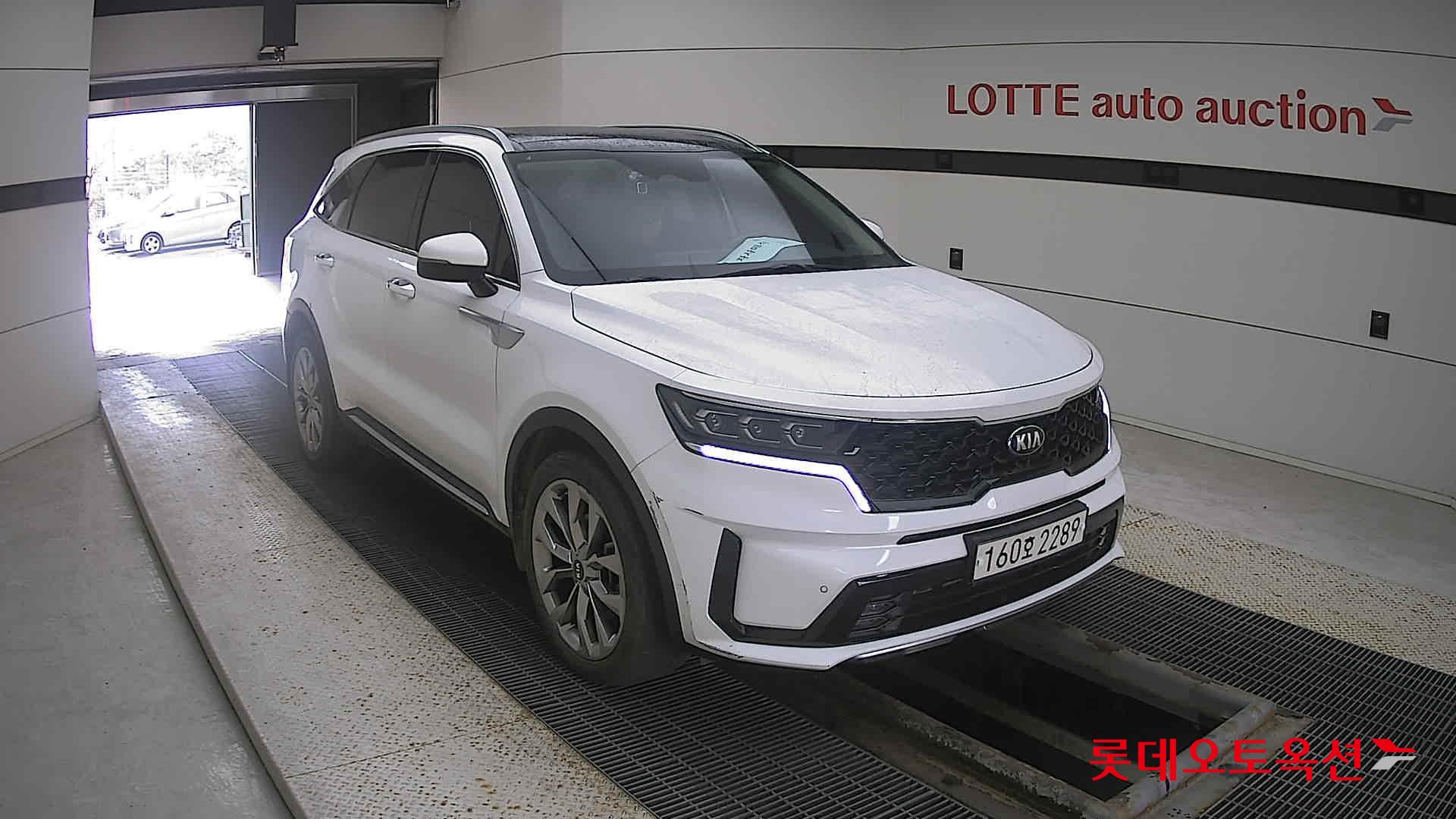 Kia Sorento 2021 Snow White Pearl (optional) из Кореи, фото 2