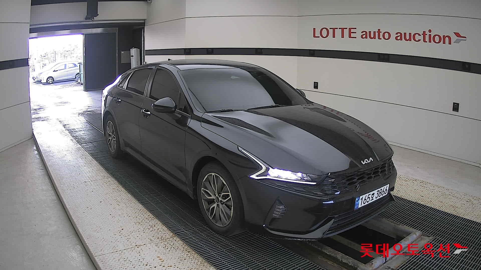 Kia K5 Hybrid 2022 Aurora Black Pearl из Кореи, фото 2