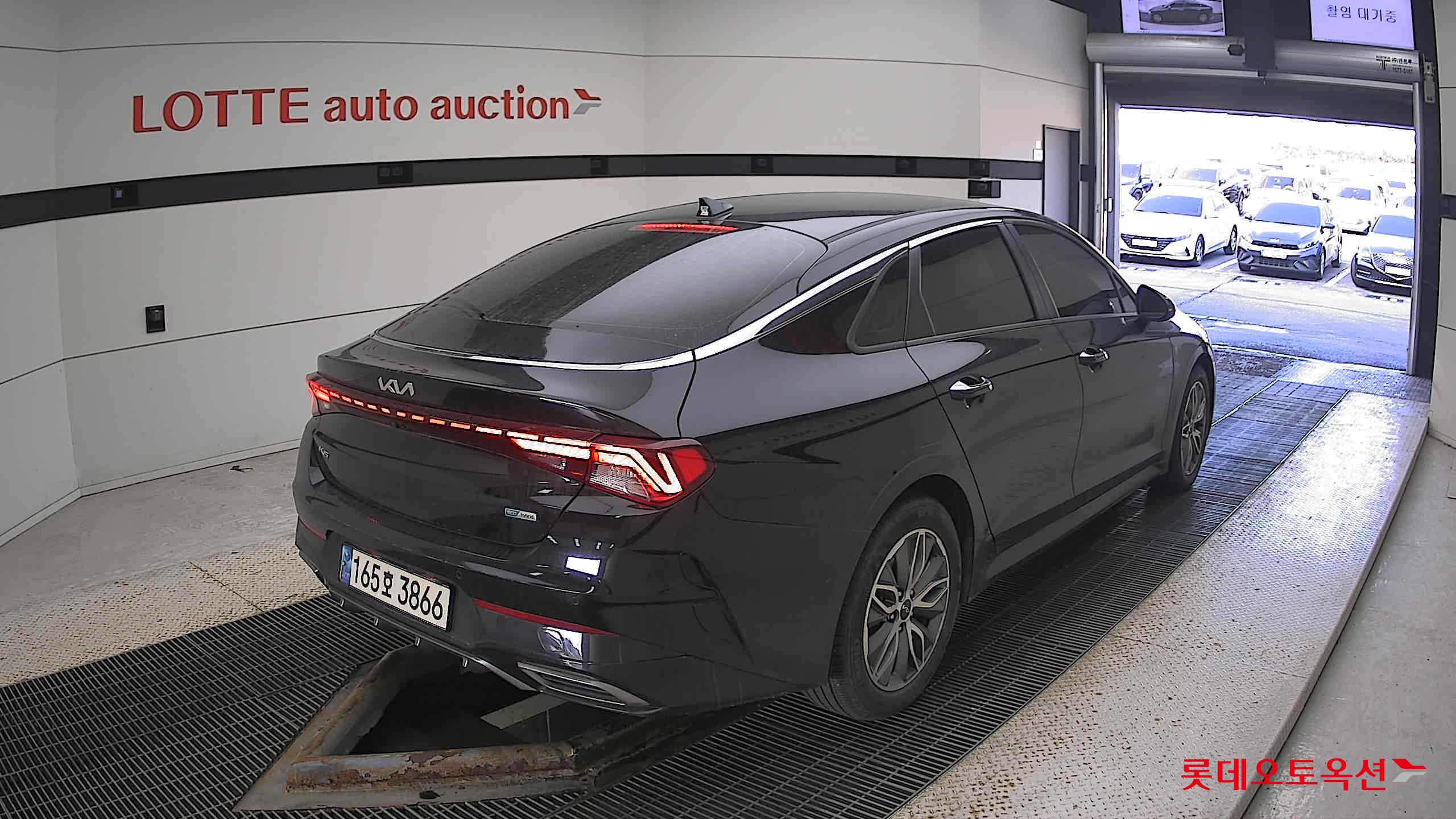Kia K5 Hybrid 2022 Aurora Black Pearl из Кореи, фото 4