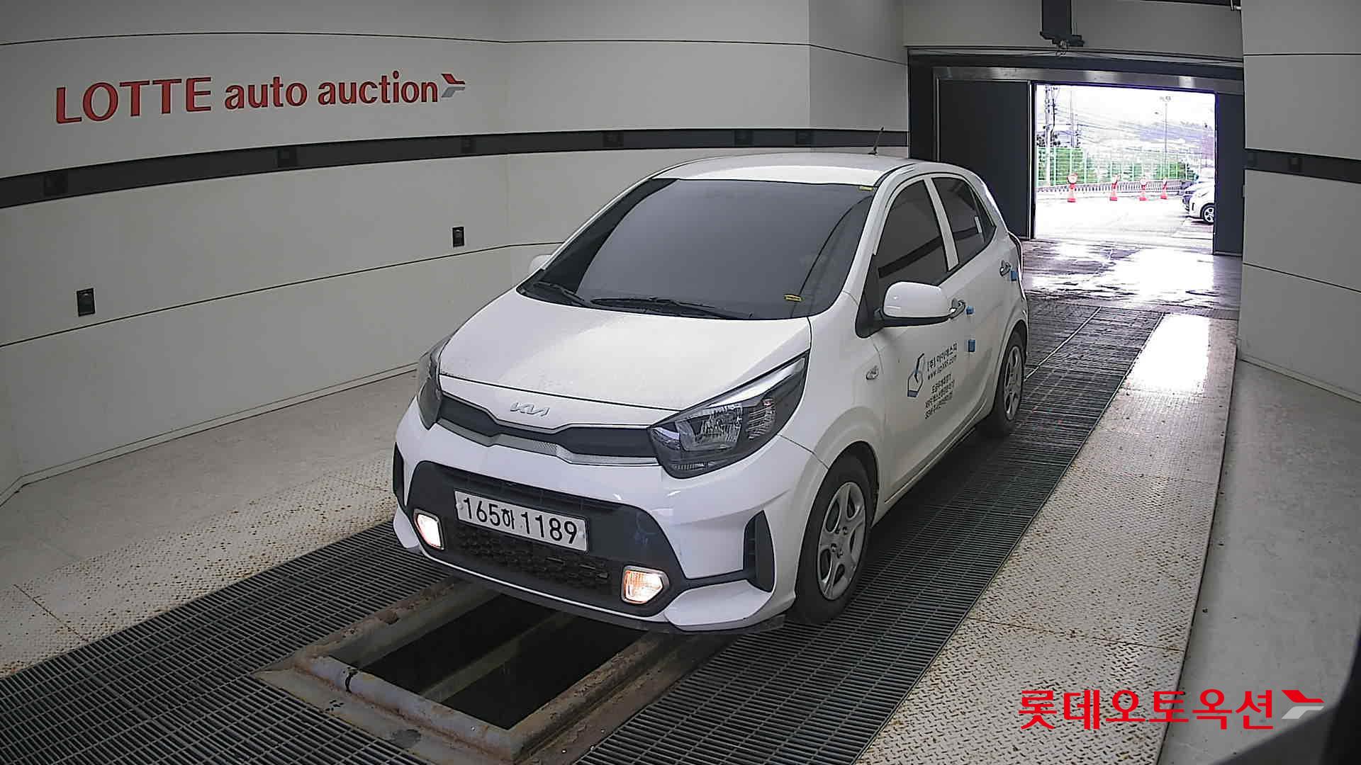 Kia Morning 2022 Clear White из Кореи