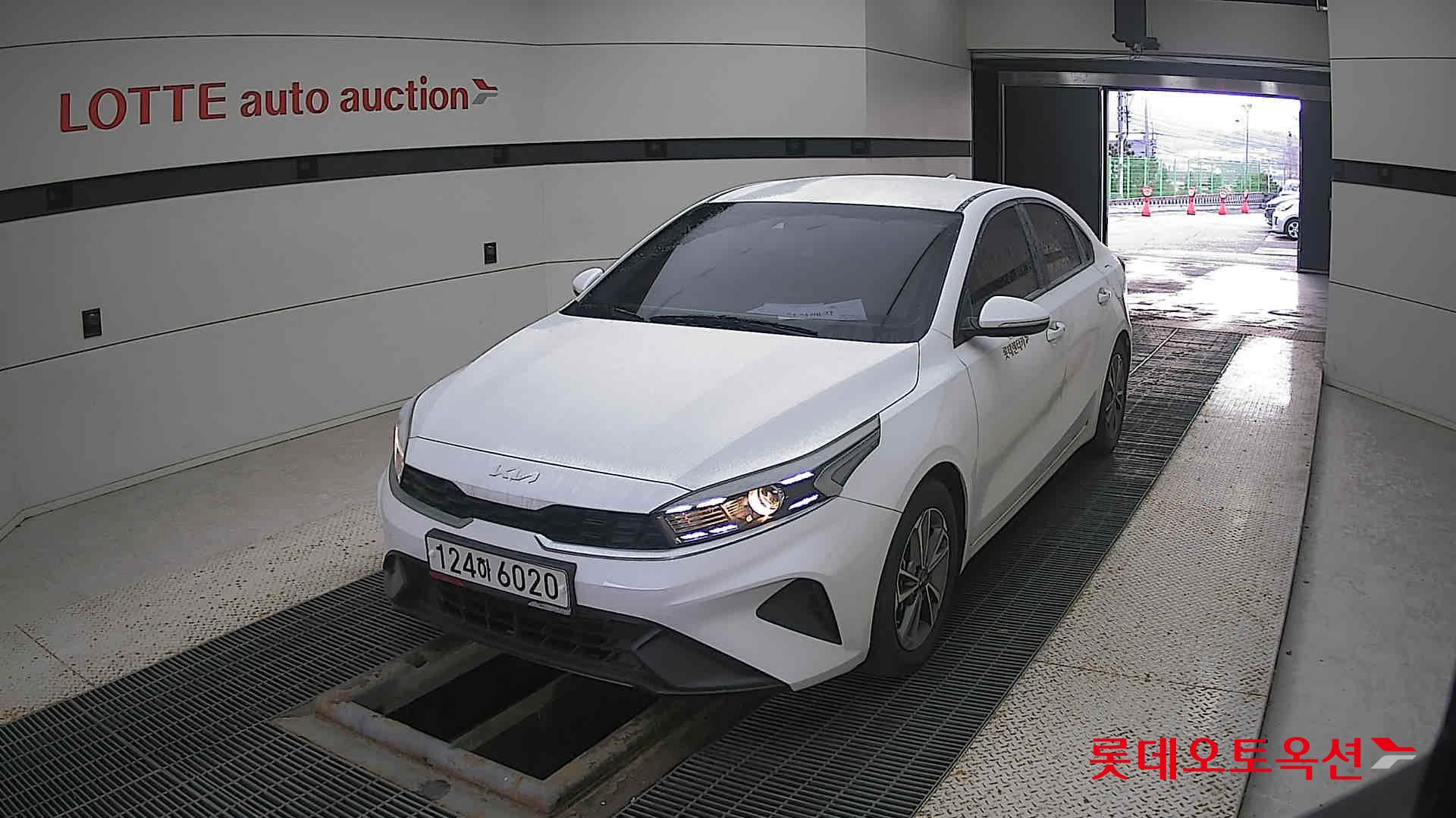 Kia K3 2022 Snow White Pearl из Кореи