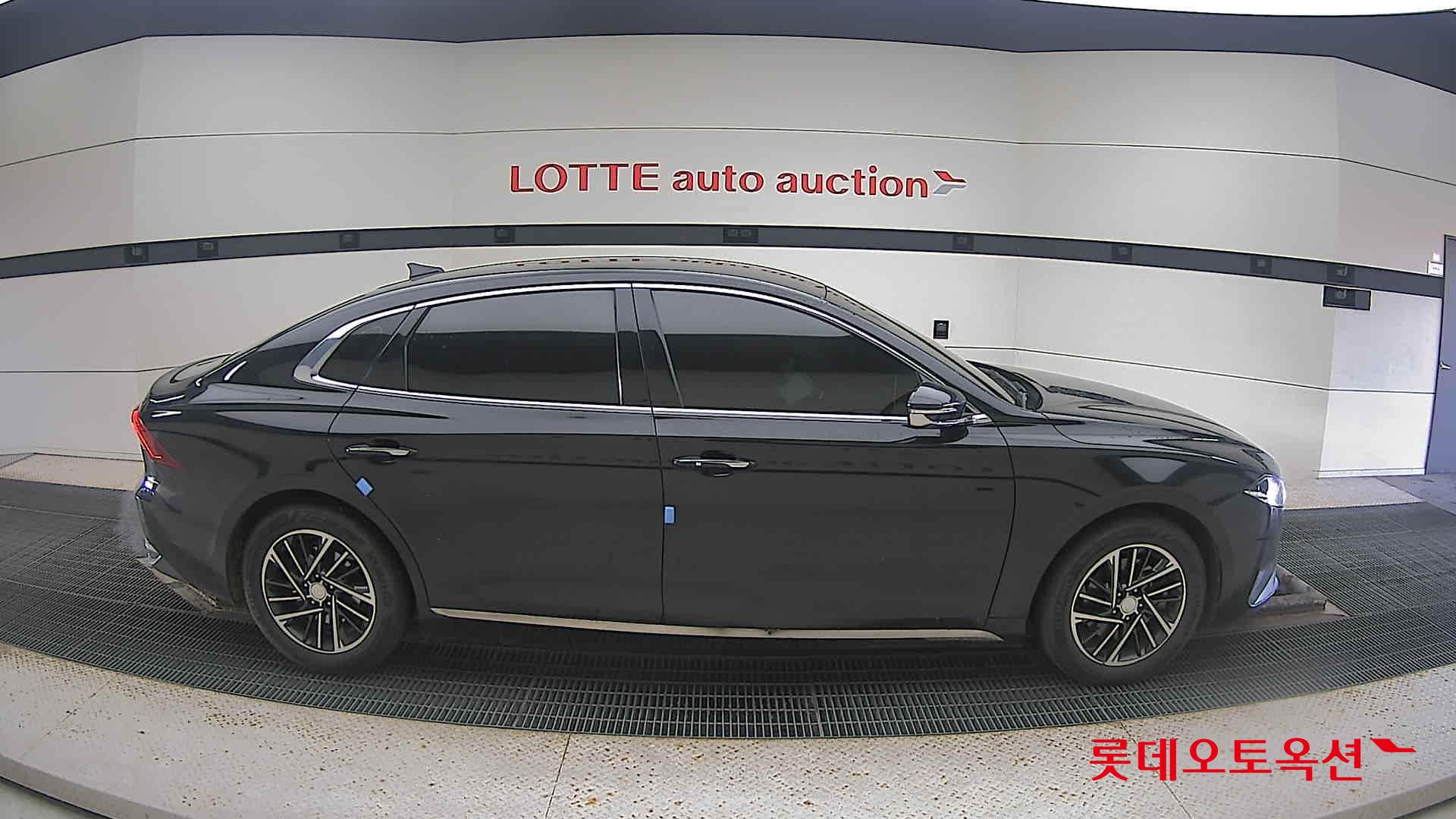 Hyundai Grandeur 2022 Midnight Black Pearl из Кореи, фото 3