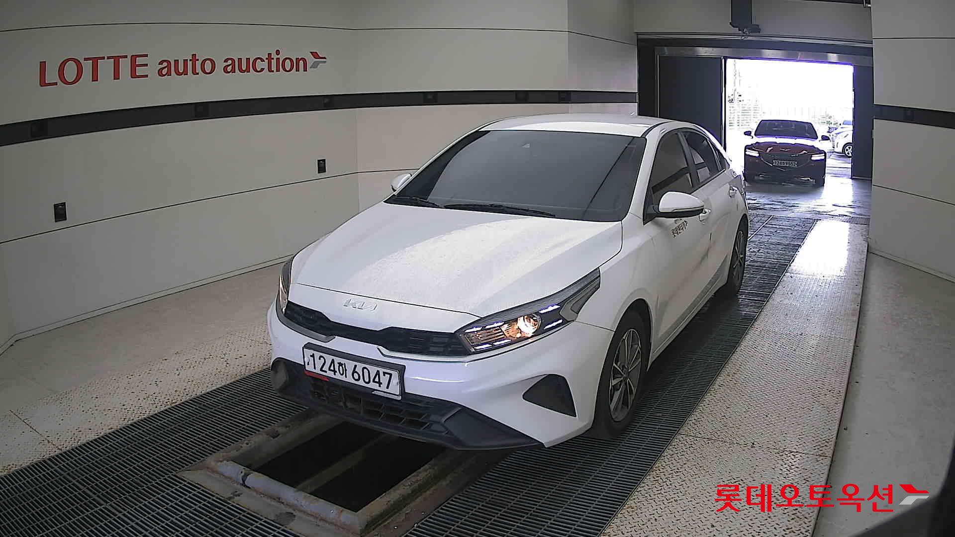 Kia K3 2022 Snow White Pearl из Кореи