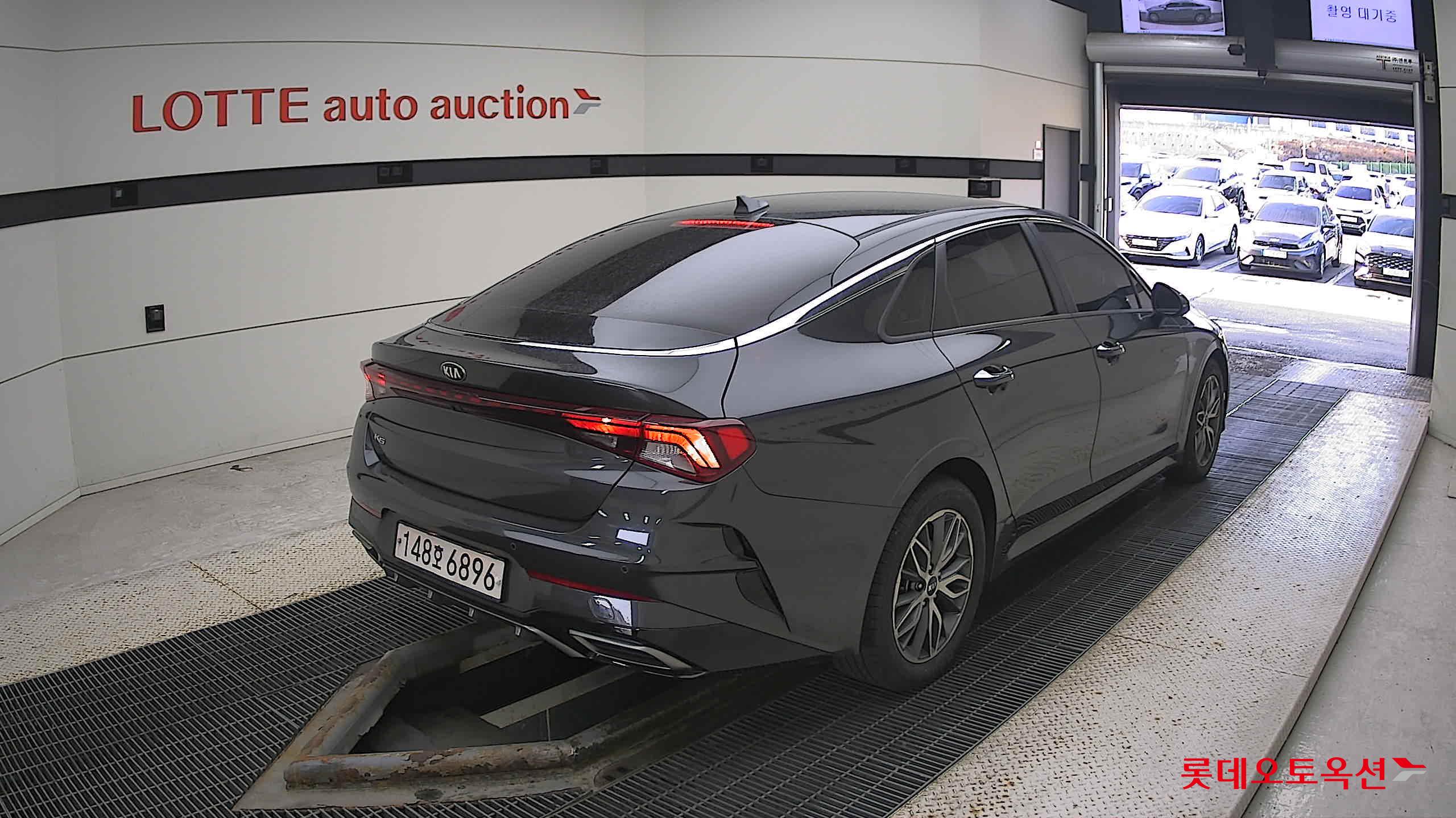 Kia K5 2021 Interstellagray из Кореи, фото 4