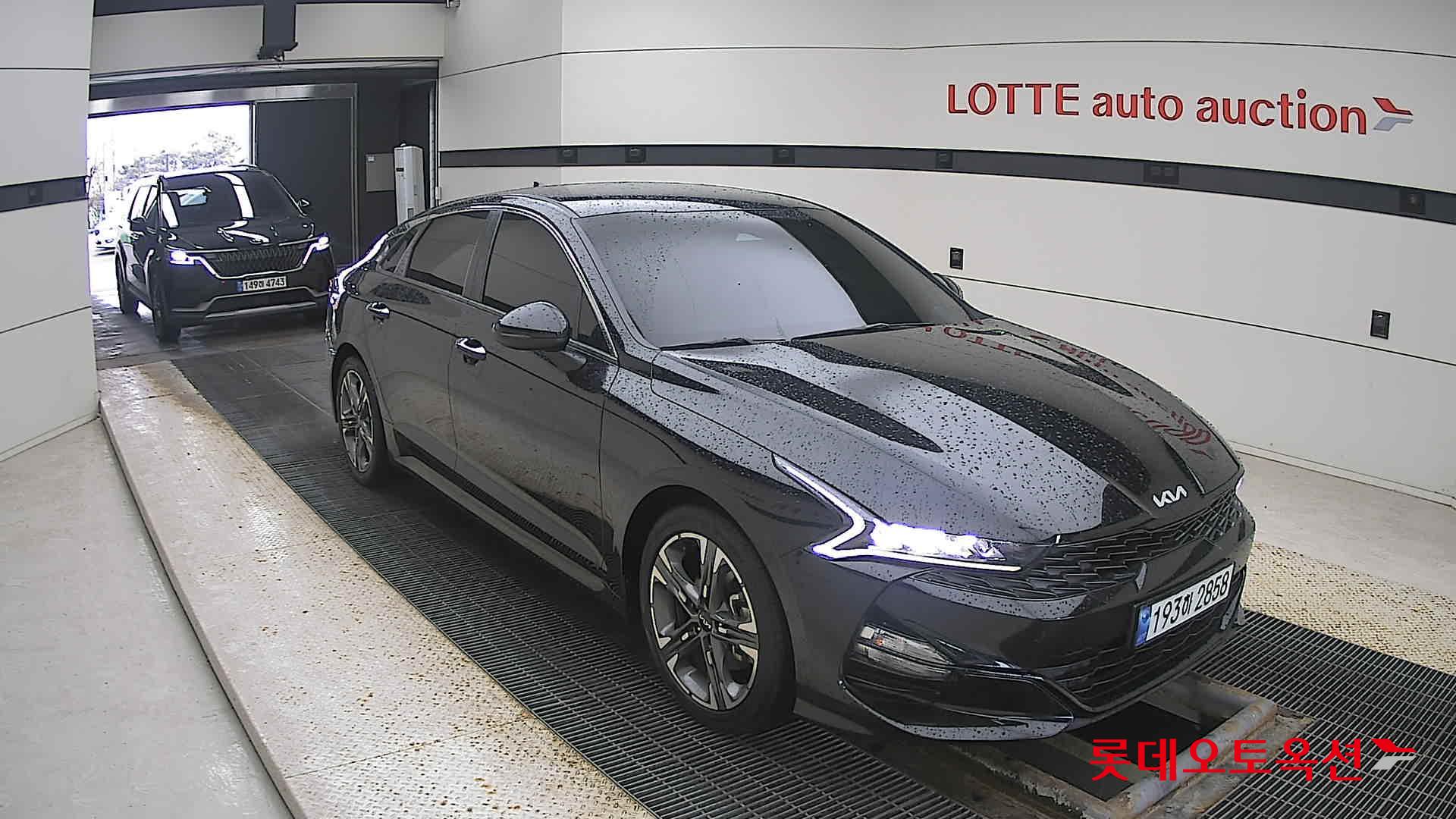 Kia K5 2022 Aurora Black Pearl из Кореи, фото 2