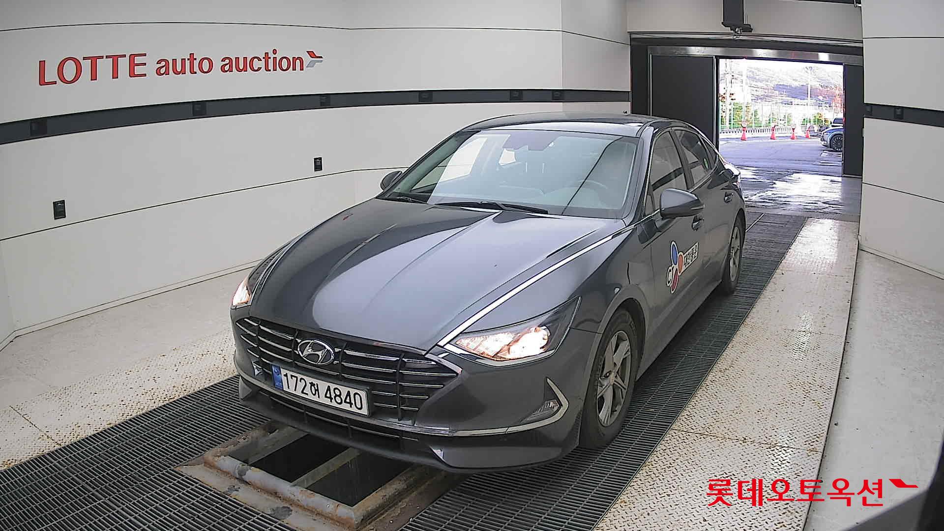 Hyundai Sonata 2023 Nocturne Grey Metallic из Кореи