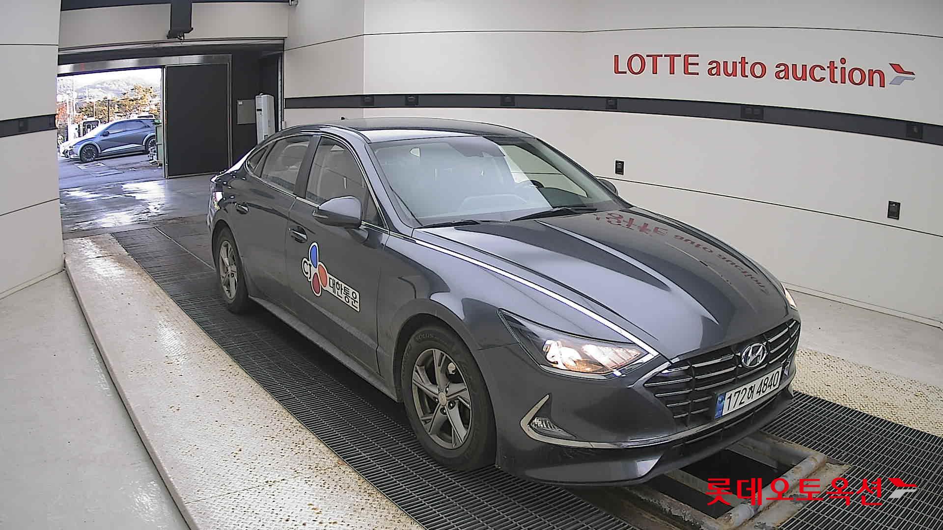 Hyundai Sonata 2023 Nocturne Grey Metallic из Кореи, фото 2