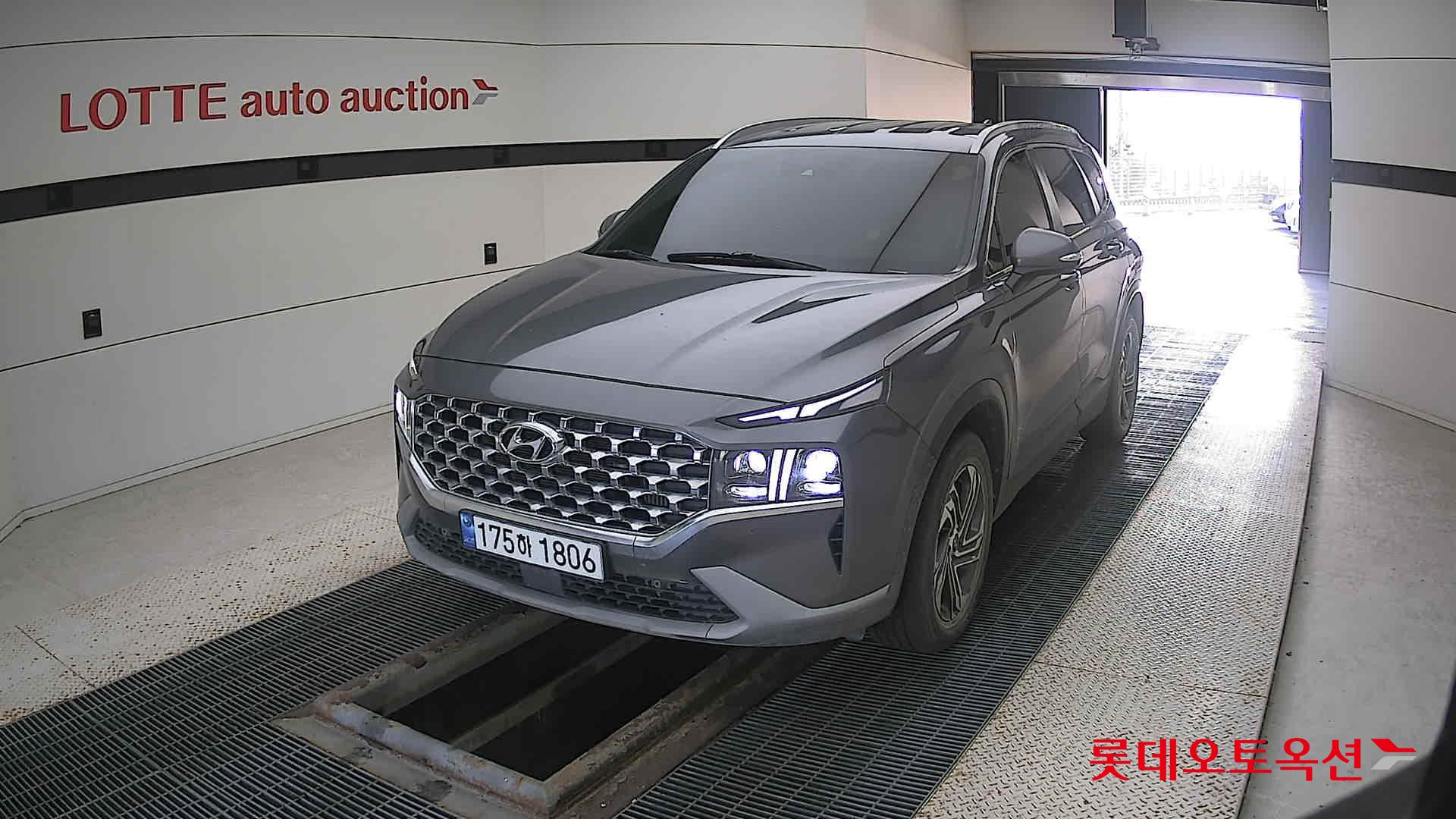 Hyundai Santa Fe 2023 Magnetic Grey Metallic из Кореи