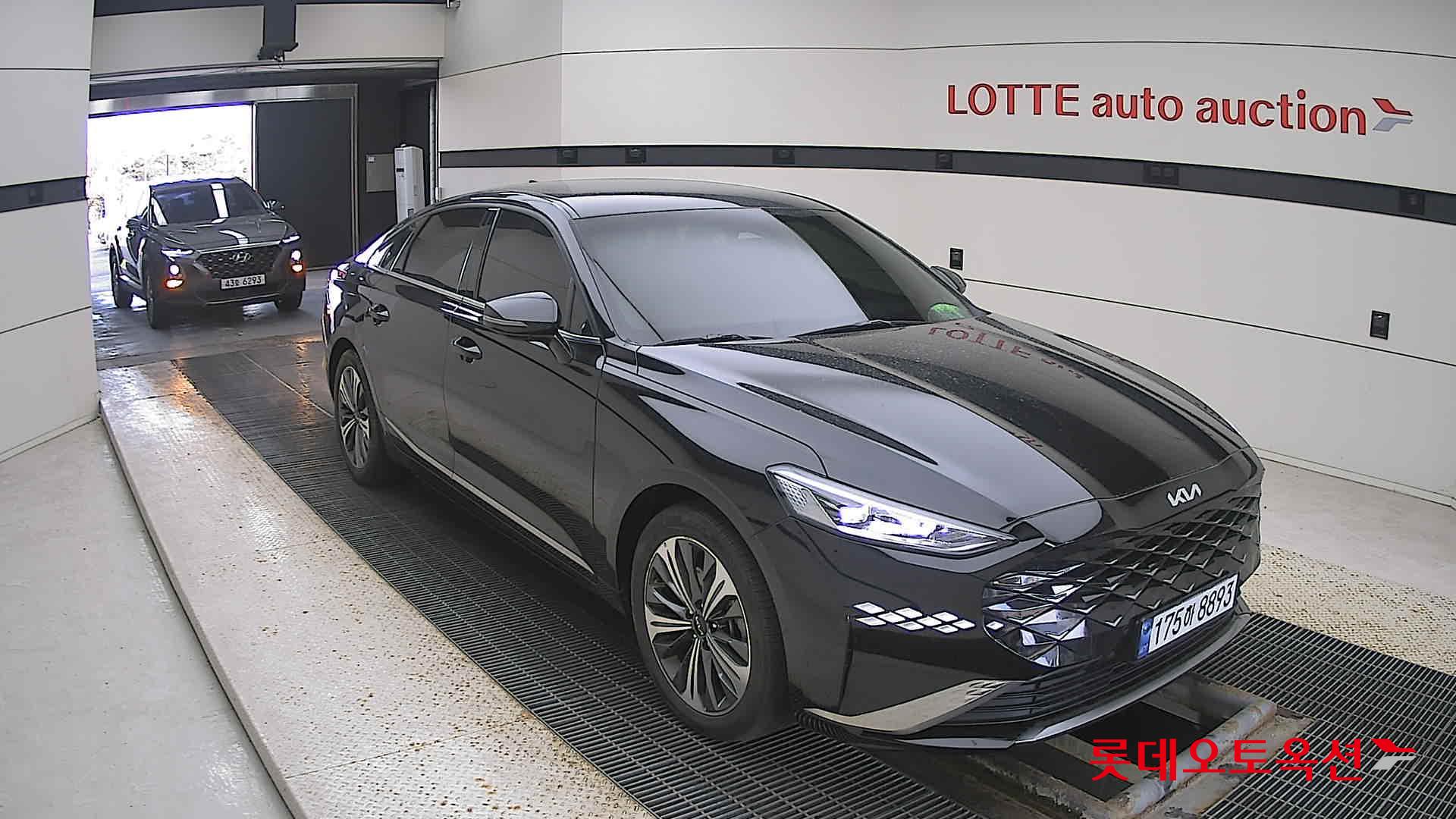 Kia K8 2023 Aurora Black Pearl из Кореи, фото 2