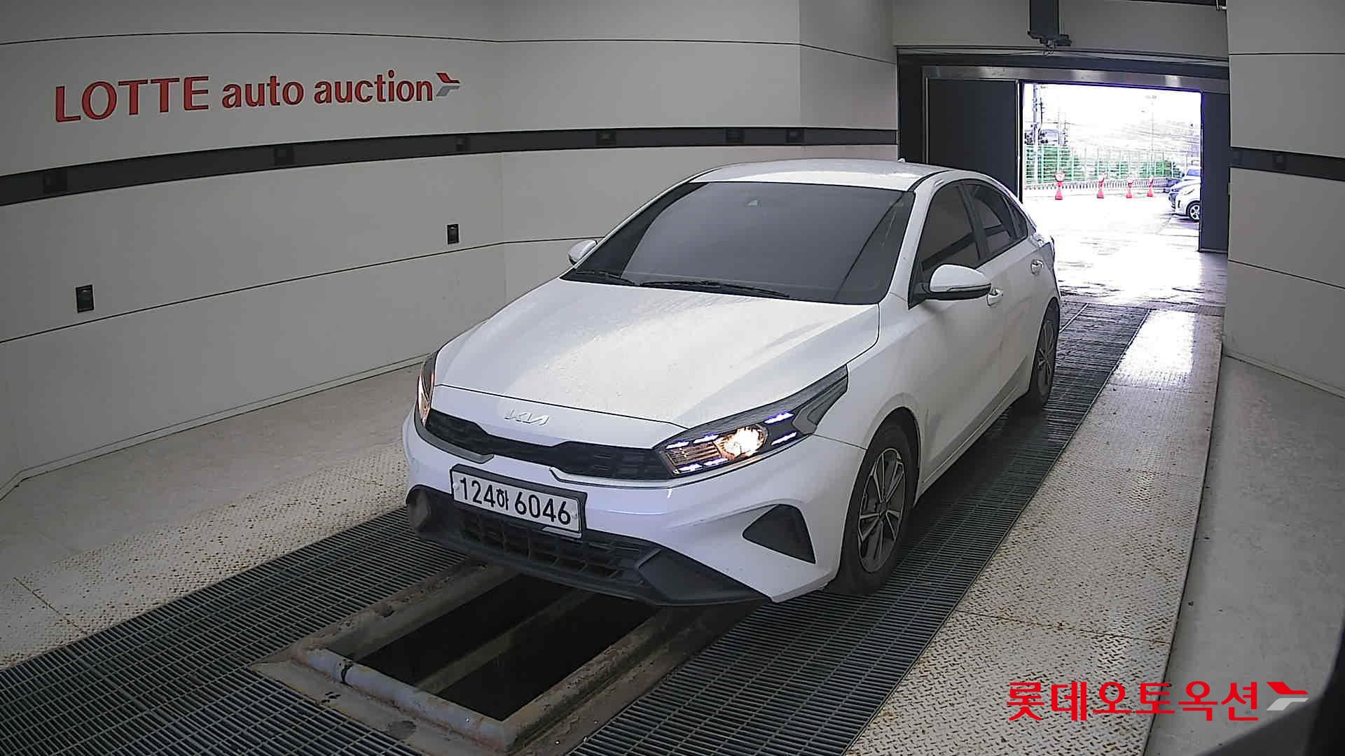 Kia K3 2022 Snow White Pearl из Кореи