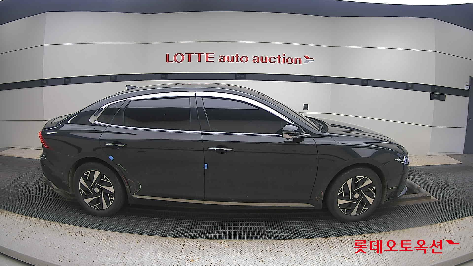 Hyundai Grandeur Hybrid 2022 Midnight Black Pearl из Кореи, фото 3