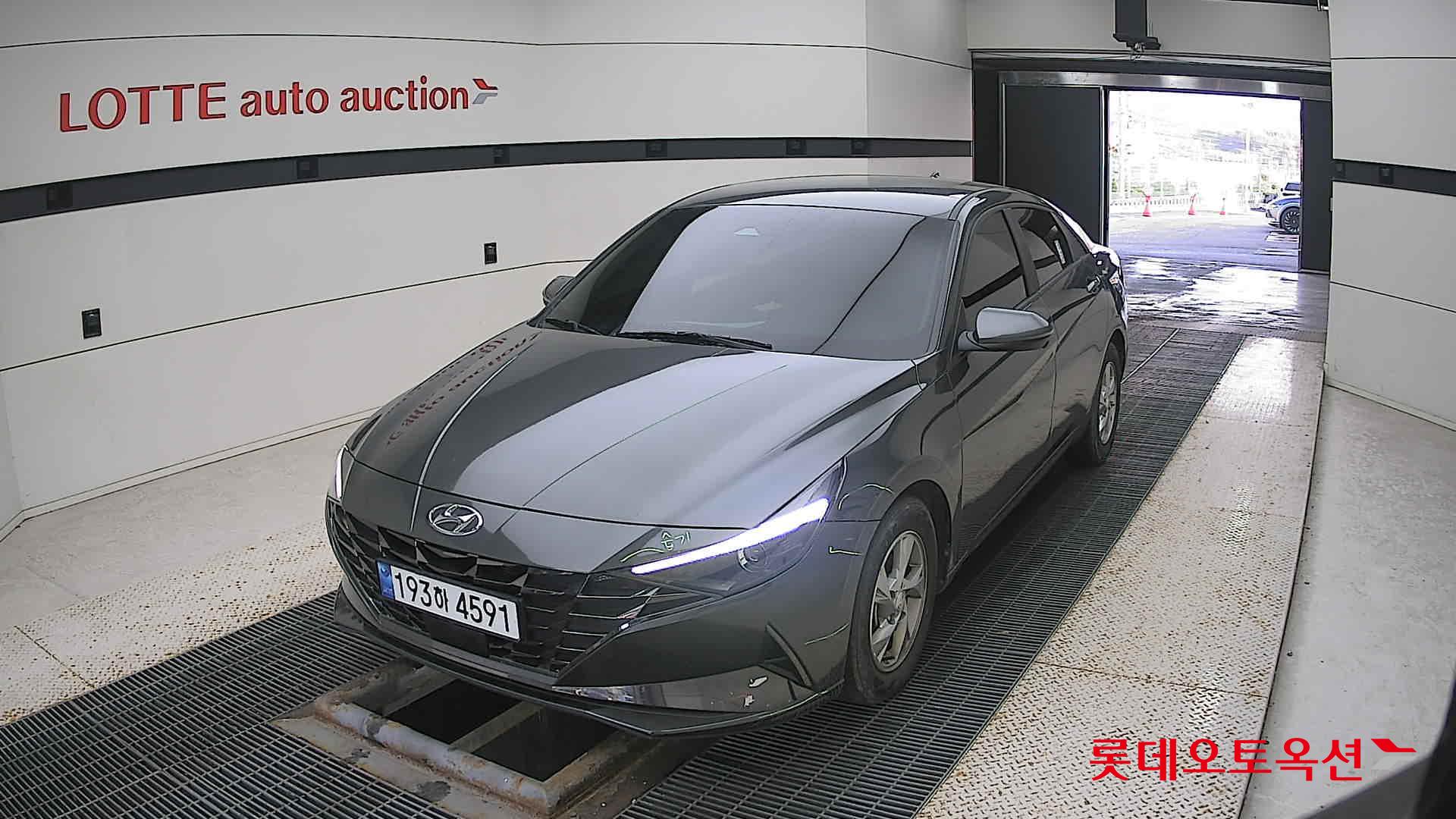 Hyundai Avante 2022 Amazon Grey Metallic из Кореи