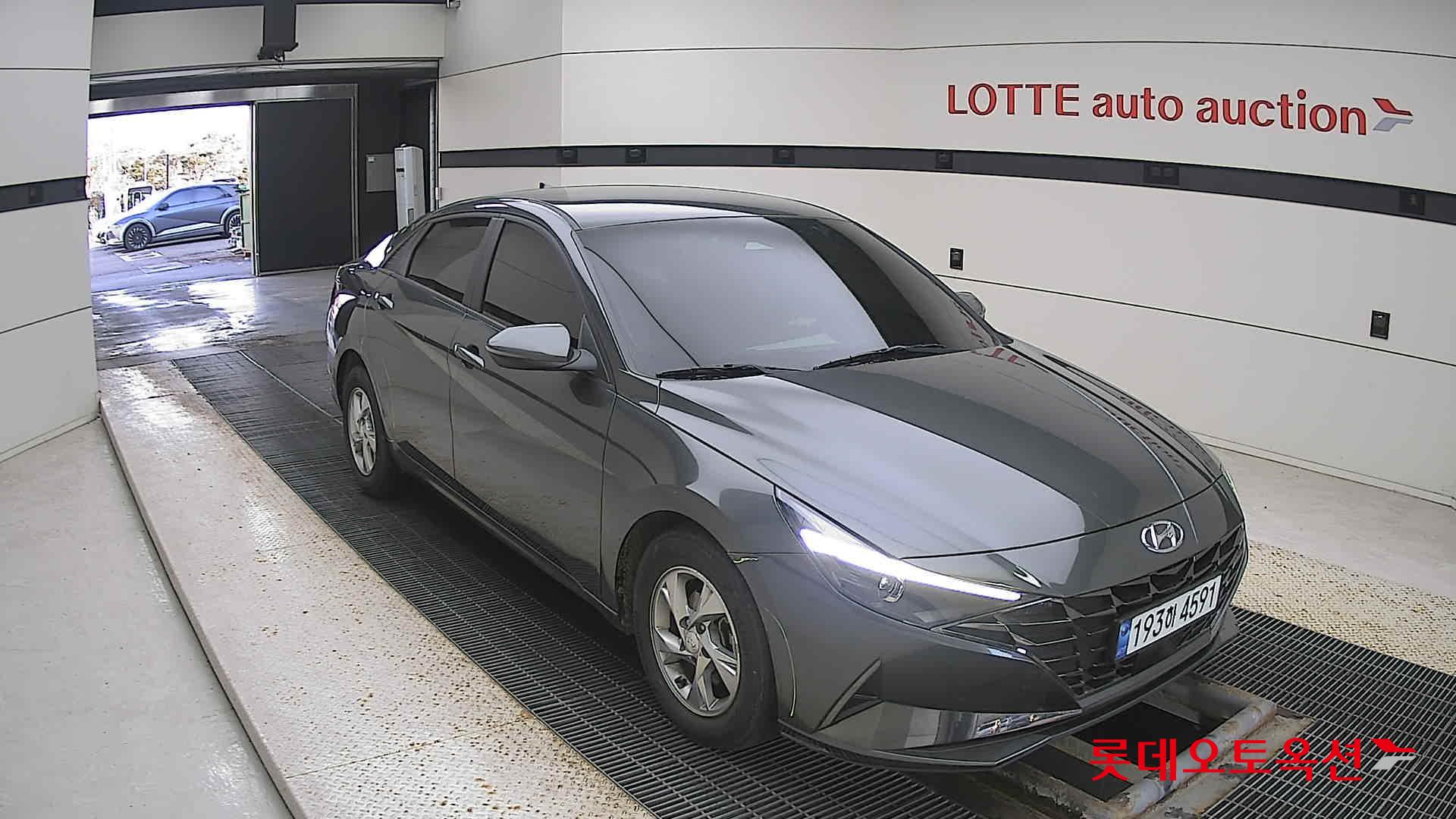 Hyundai Avante 2022 Amazon Grey Metallic из Кореи, фото 2