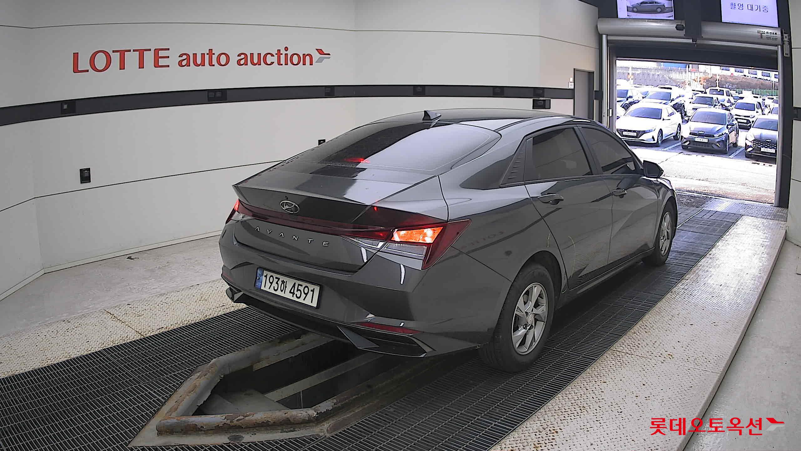 Hyundai Avante 2022 Amazon Grey Metallic из Кореи, фото 4