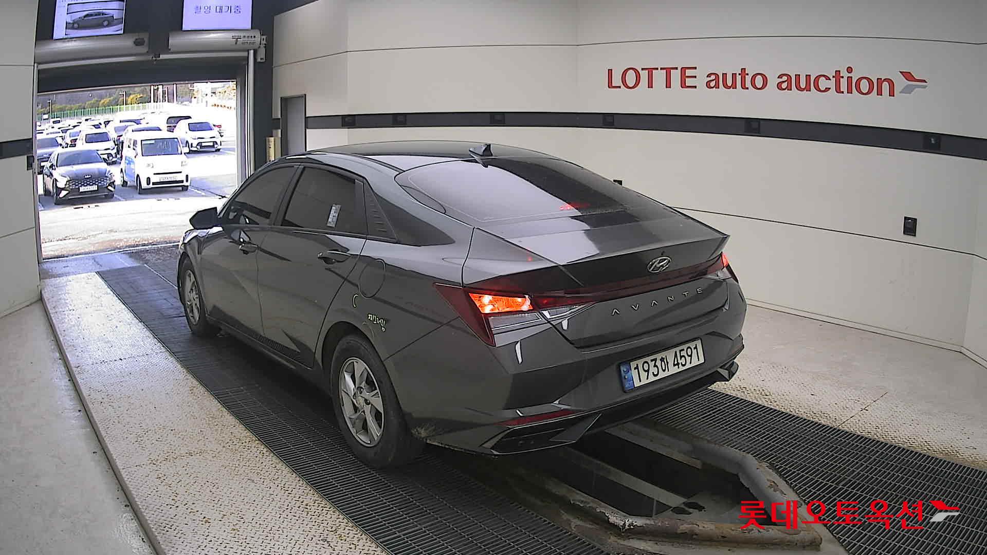 Hyundai Avante 2022 Amazon Grey Metallic из Кореи, фото 6