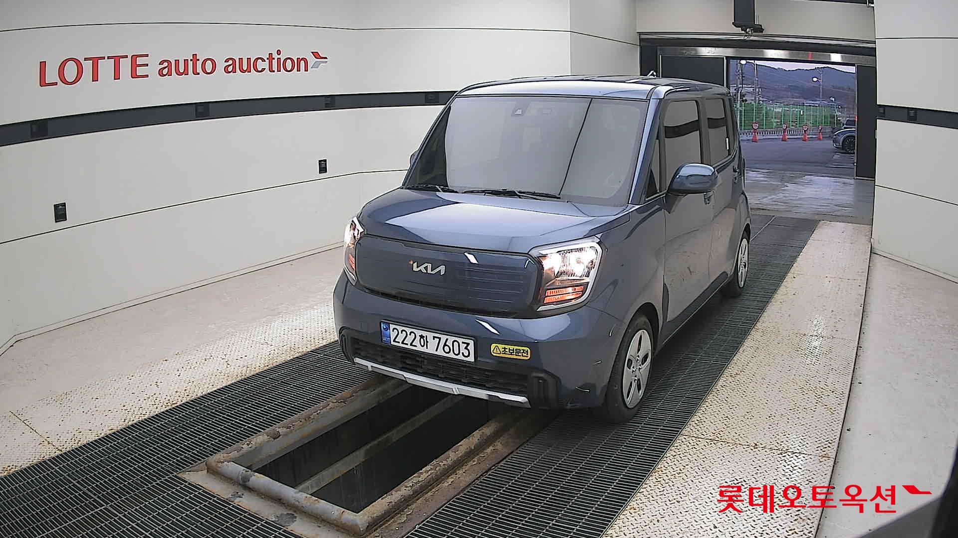 Kia Ray 2024 Smoke Blue из Кореи