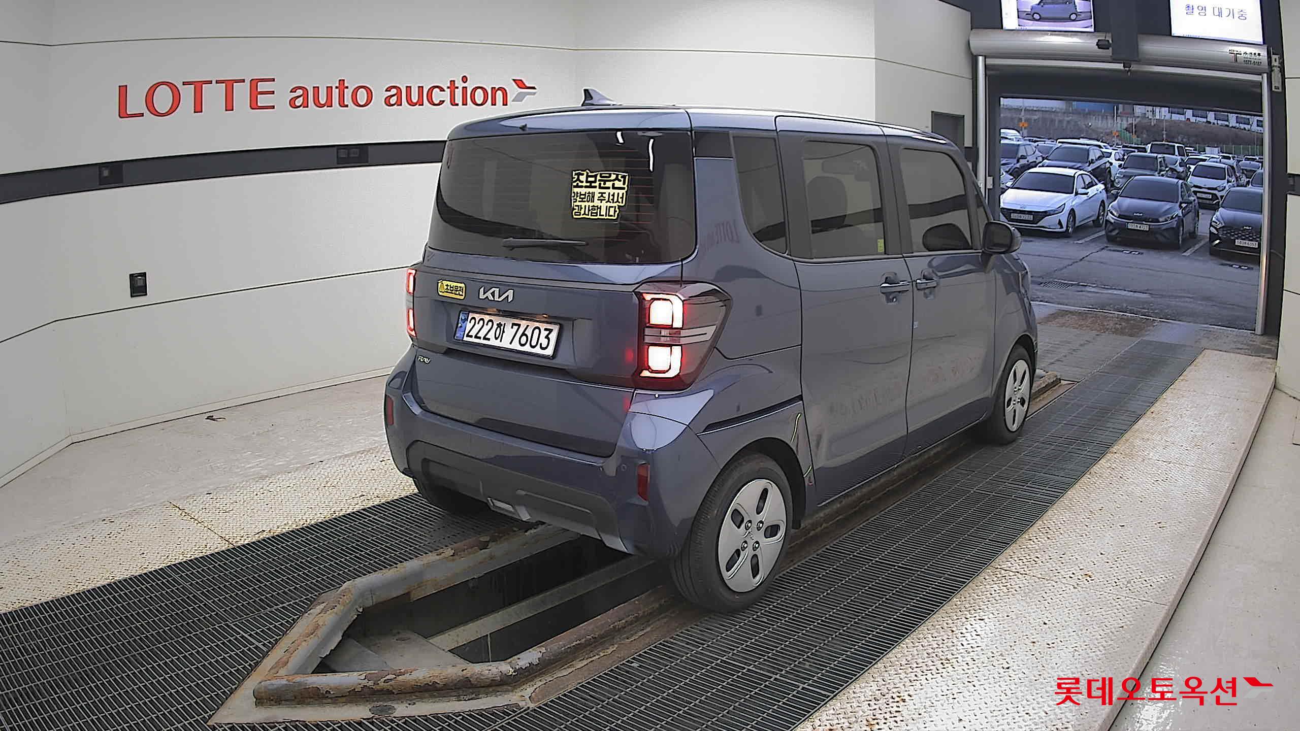 Kia Ray 2024 Smoke Blue из Кореи, фото 4