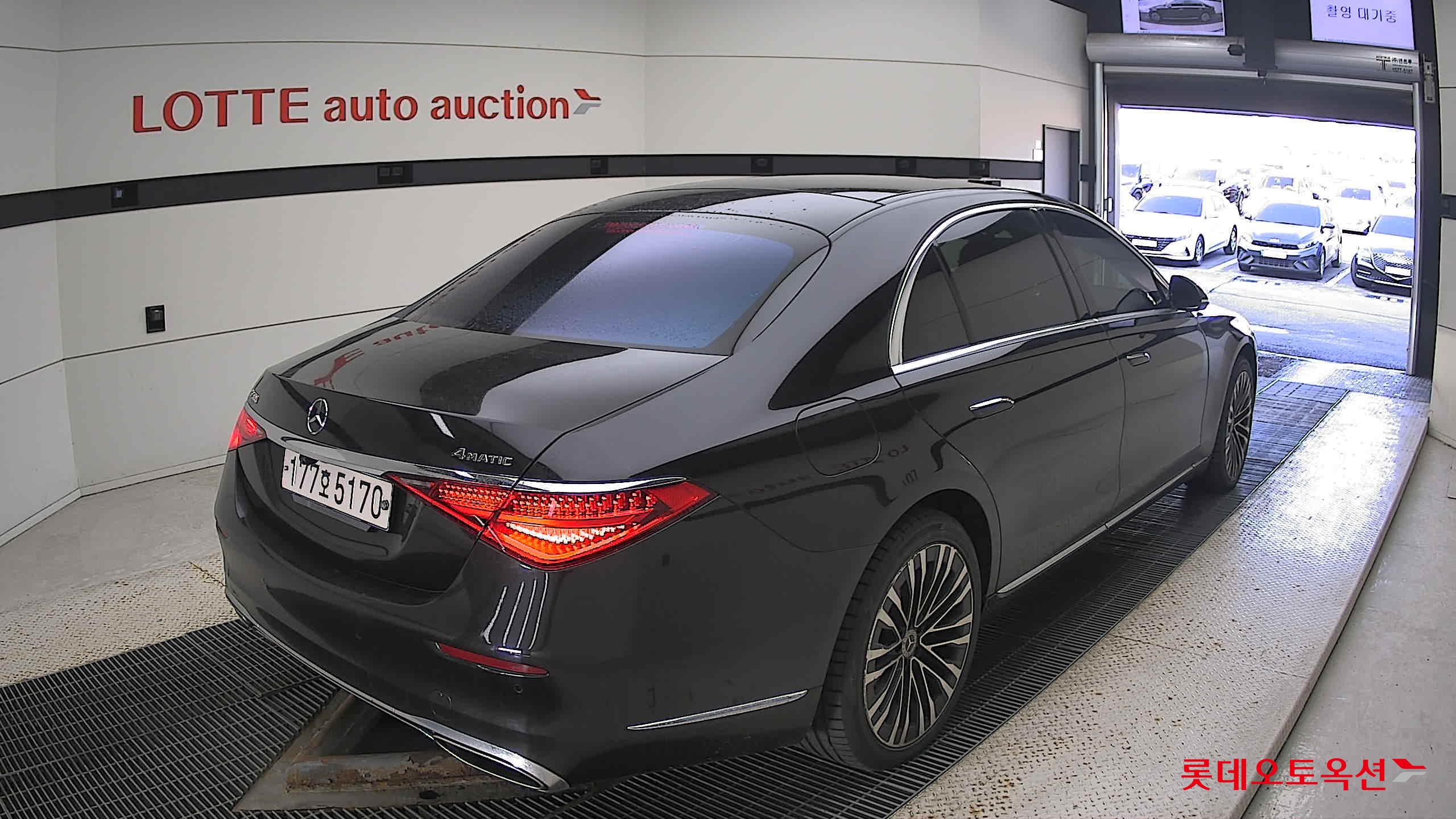 Mercedes-Benz Mercedes-Benz S580 4MATIC 2021 197-OBSIDIAN BLACK (BENZ) из Кореи, фото 4
