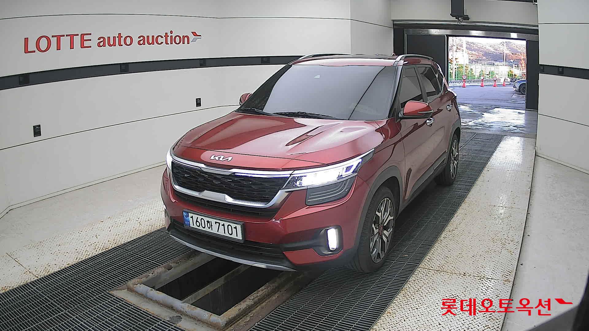 Kia Seltos 2022 Оранжевый из Кореи