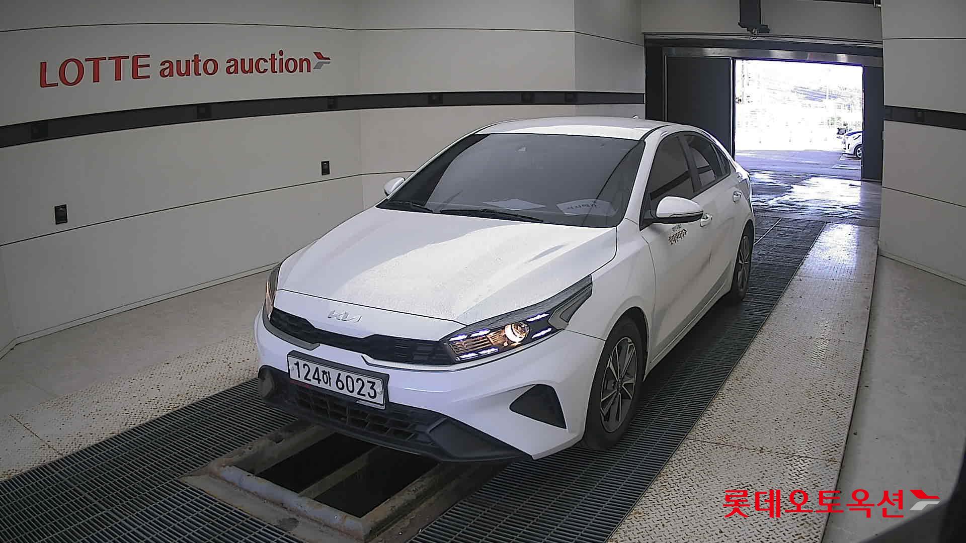 Kia K3 2022 Snow White Pearl из Кореи