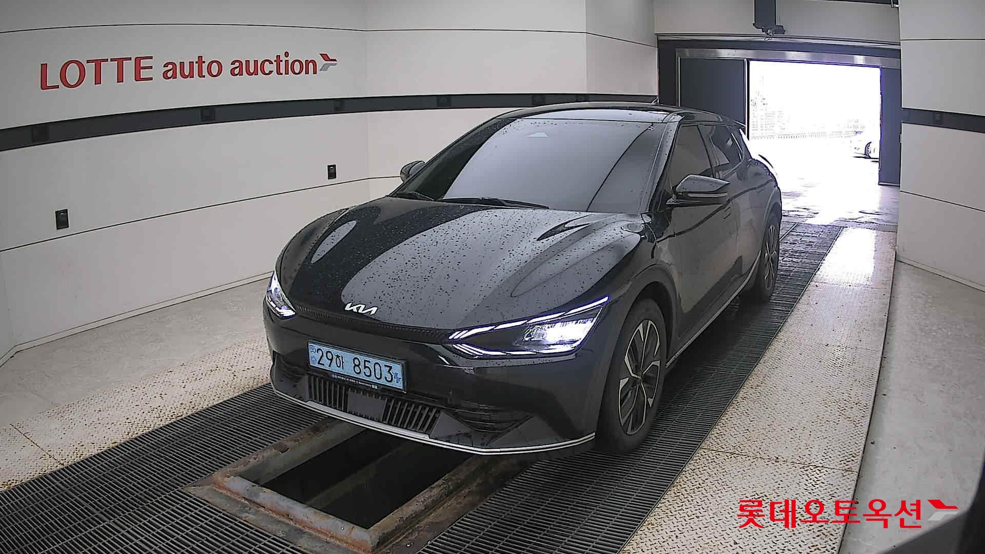 Kia EV6 2022 Aurora Black Pearl из Кореи