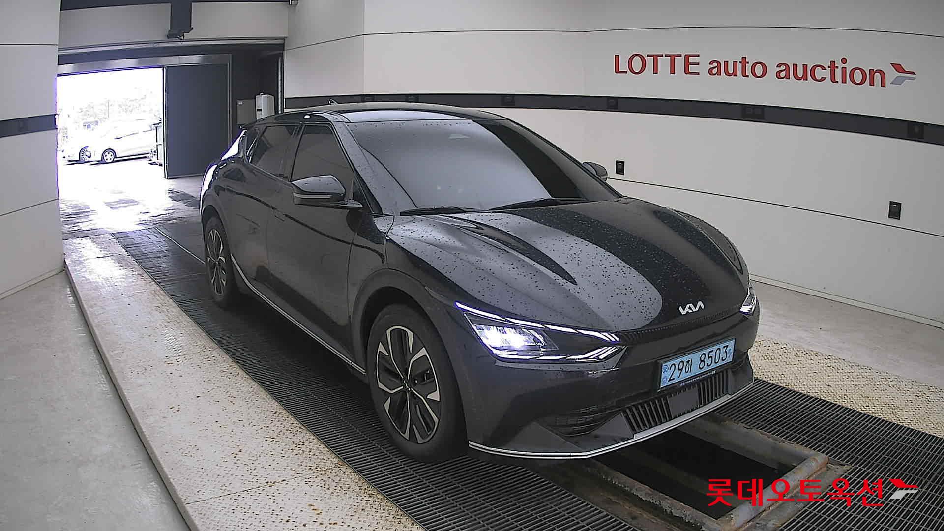 Kia EV6 2022 Aurora Black Pearl из Кореи, фото 2