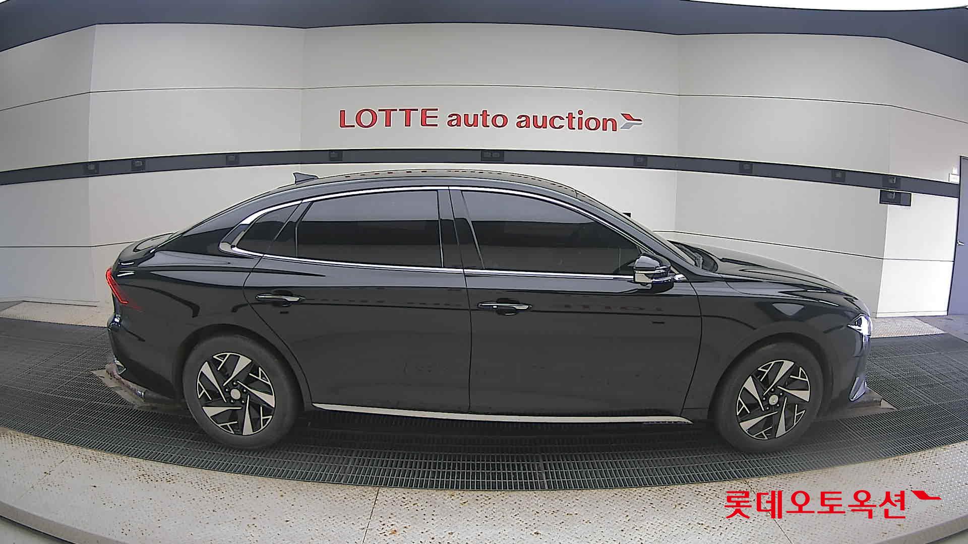 Hyundai Grandeur Hybrid 2021 Midnight Black из Кореи, фото 3