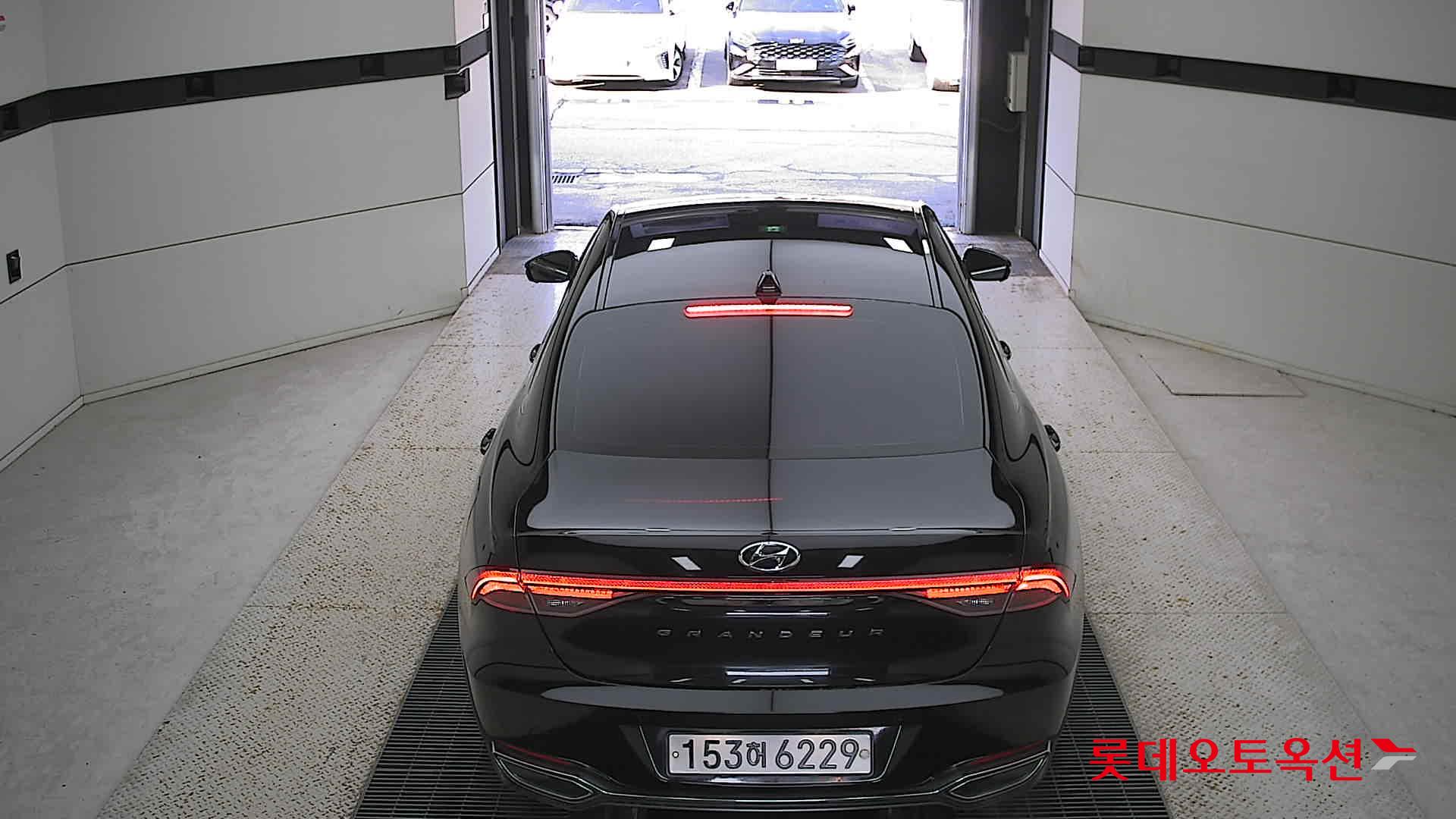 Hyundai Grandeur Hybrid 2021 Midnight Black из Кореи, фото 5