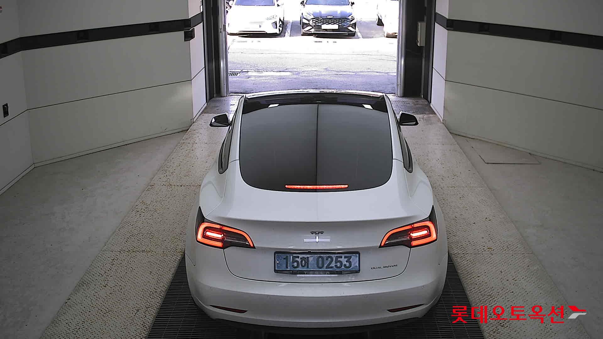 Tesla Model 3 Long Range 2022 Pearl White Multi-coat из Кореи, фото 5
