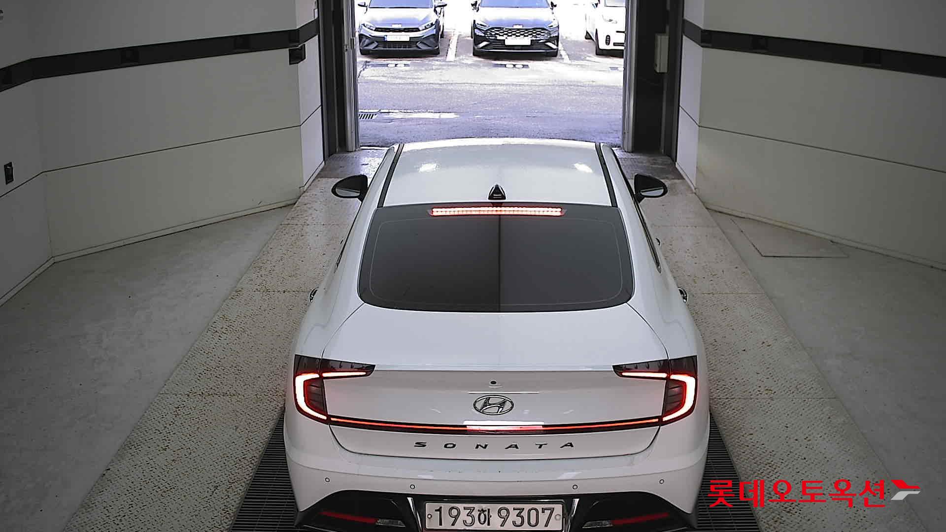 Hyundai Sonata 2022 Creamy White Pearl (optional) из Кореи, фото 5