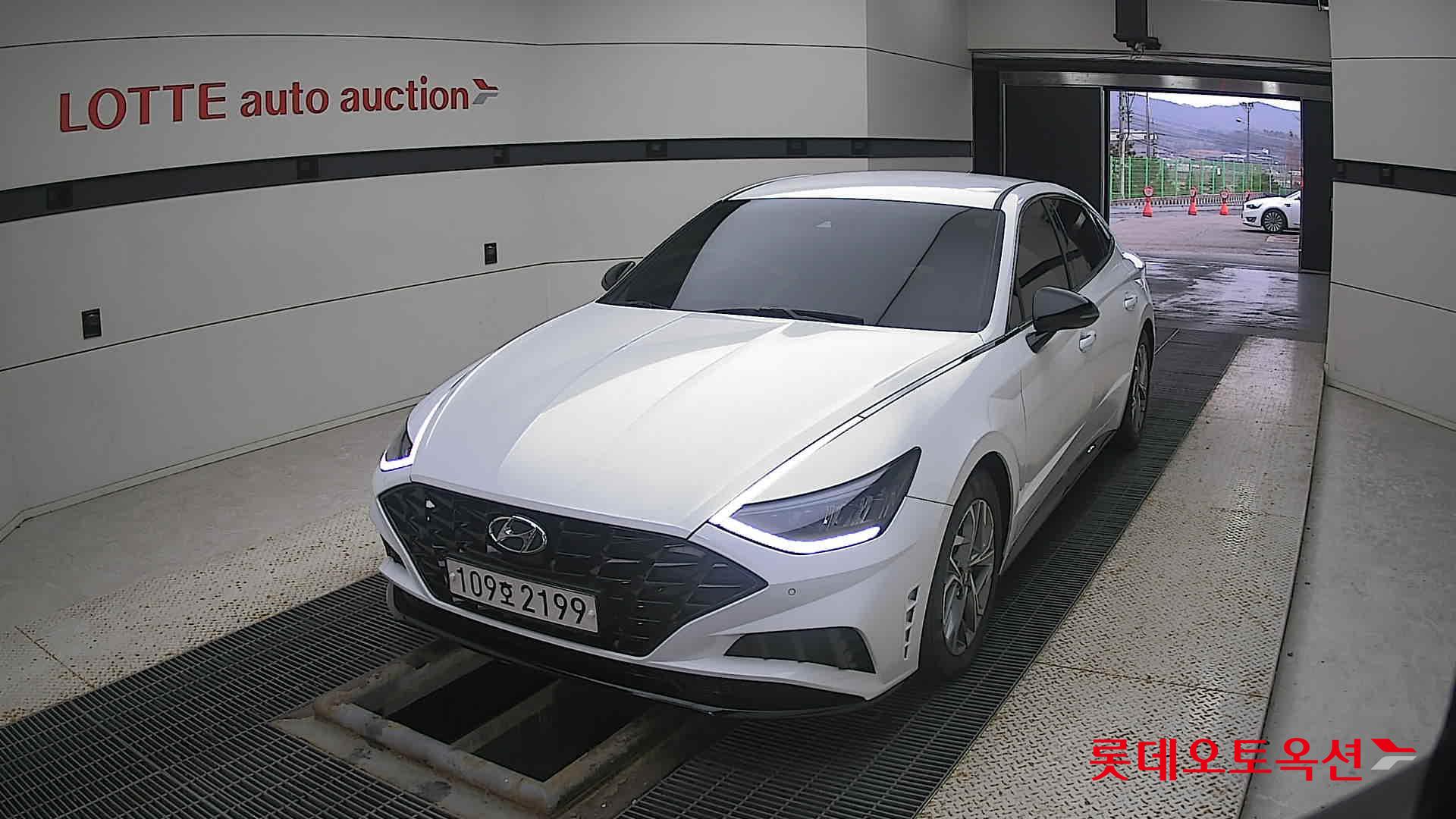 Hyundai Sonata 2022 Creamy White Pearl (optional) из Кореи