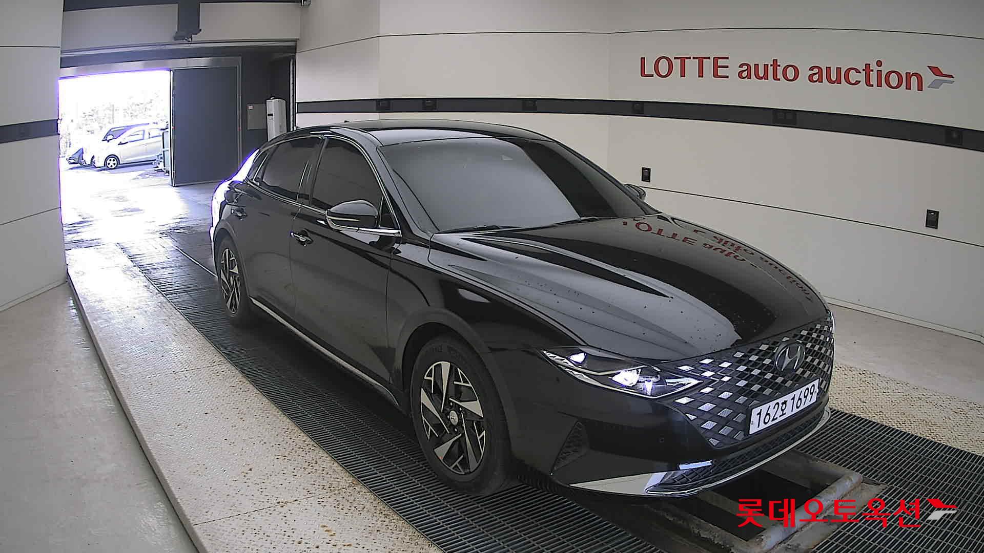 Hyundai Grandeur Hybrid 2021 Midnight Black из Кореи, фото 2