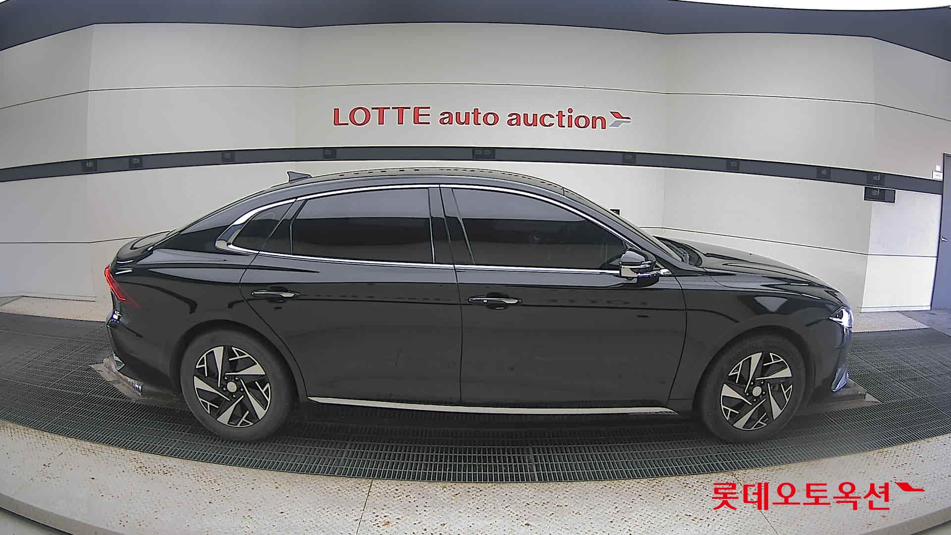 Hyundai Grandeur Hybrid 2021 Midnight Black из Кореи, фото 3