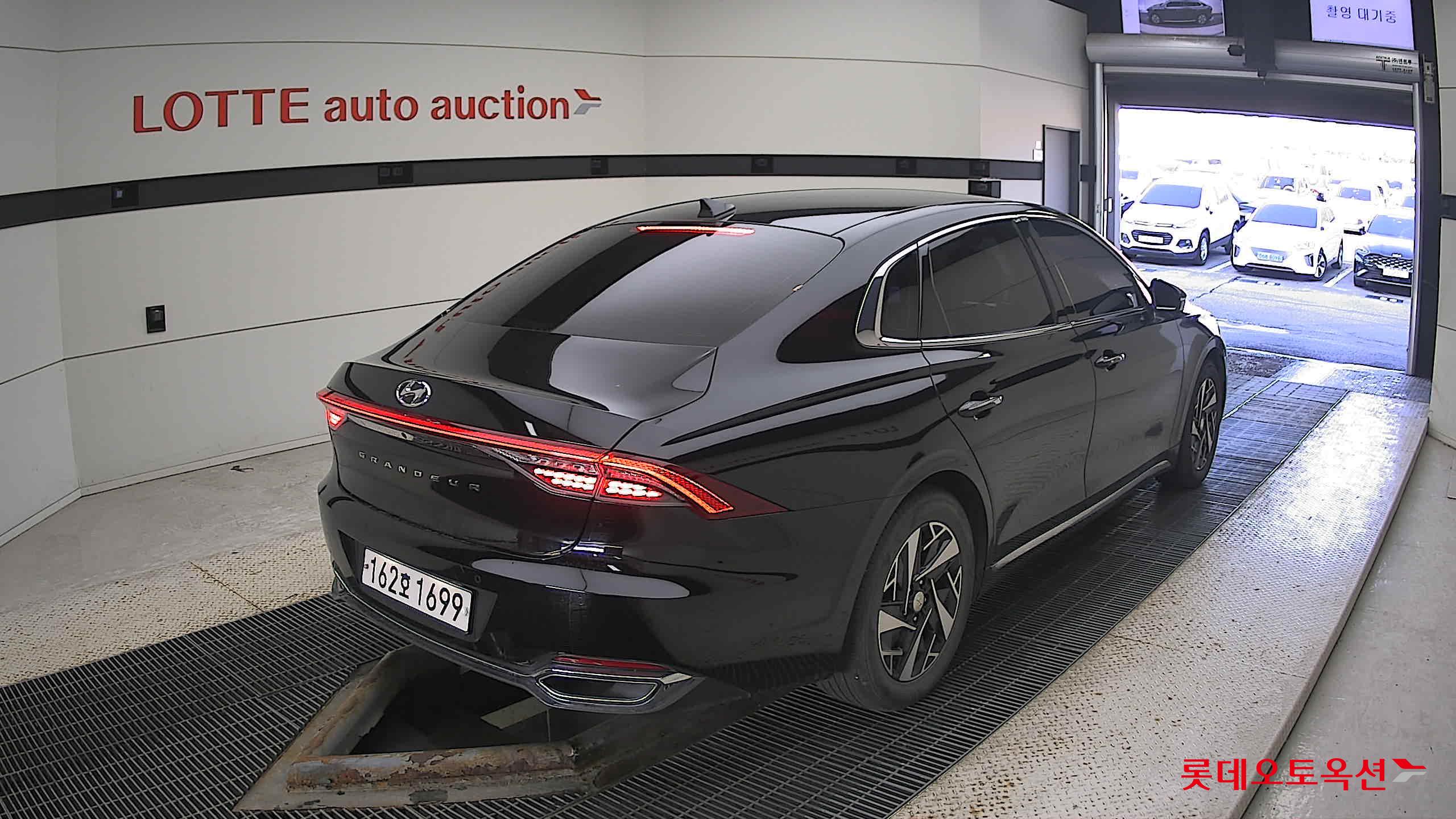 Hyundai Grandeur Hybrid 2021 Midnight Black из Кореи, фото 4