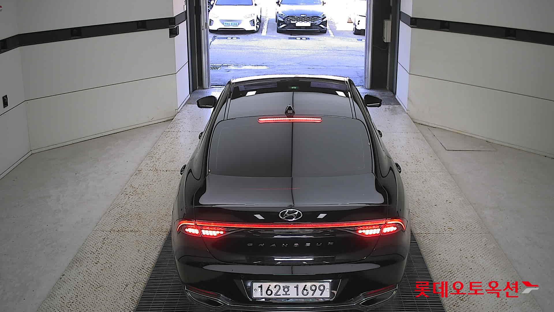 Hyundai Grandeur Hybrid 2021 Midnight Black из Кореи, фото 5