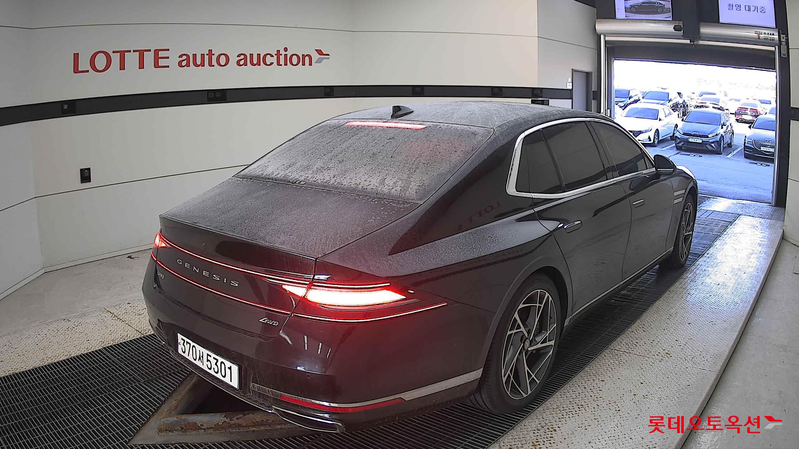 Hyundai G90 2022 Черный из Кореи, фото 4